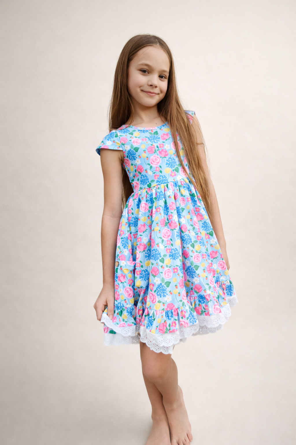 Myra Dress - Floral Fairytale