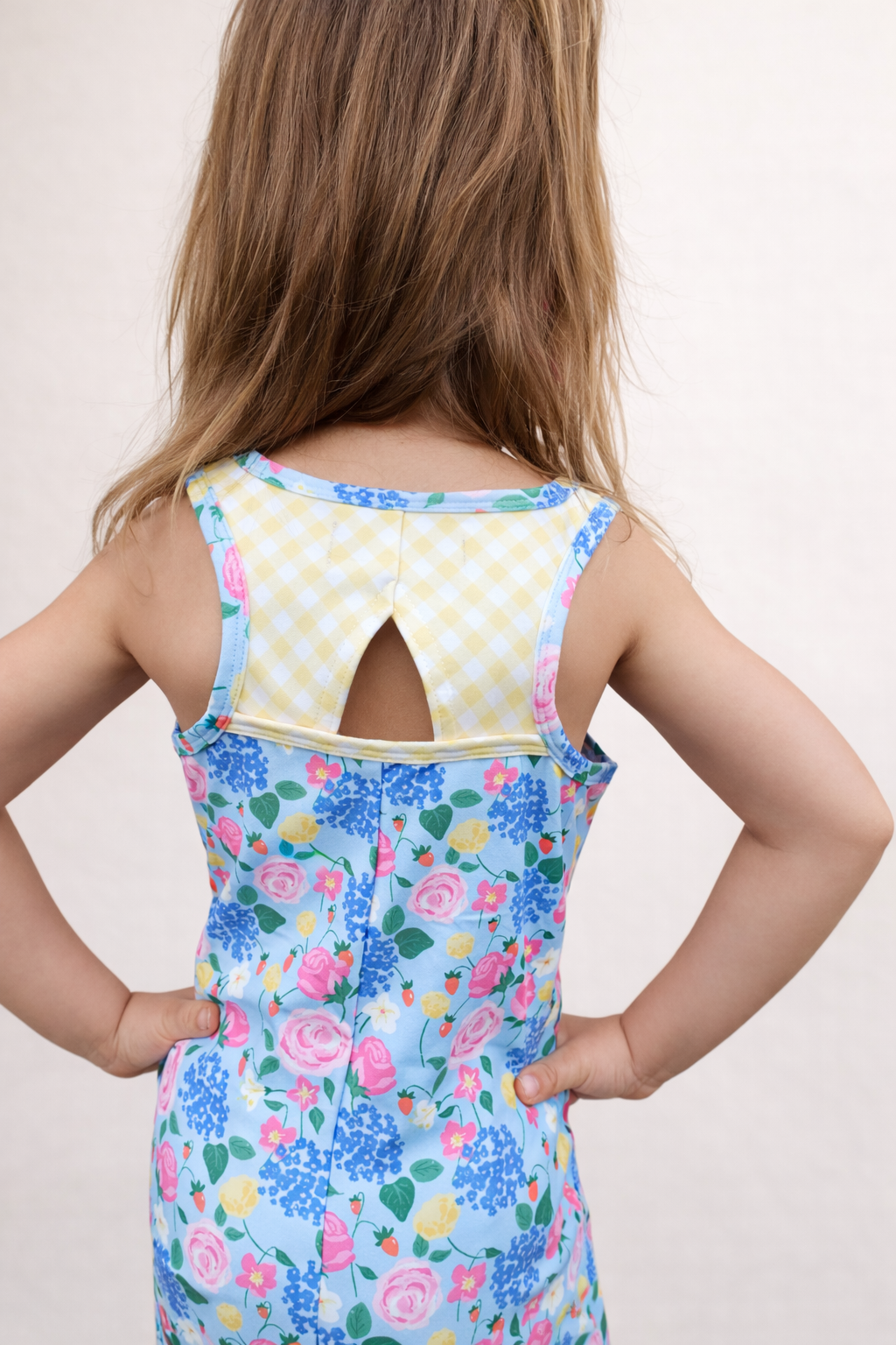 Bella Unitard - Floral Fairytale