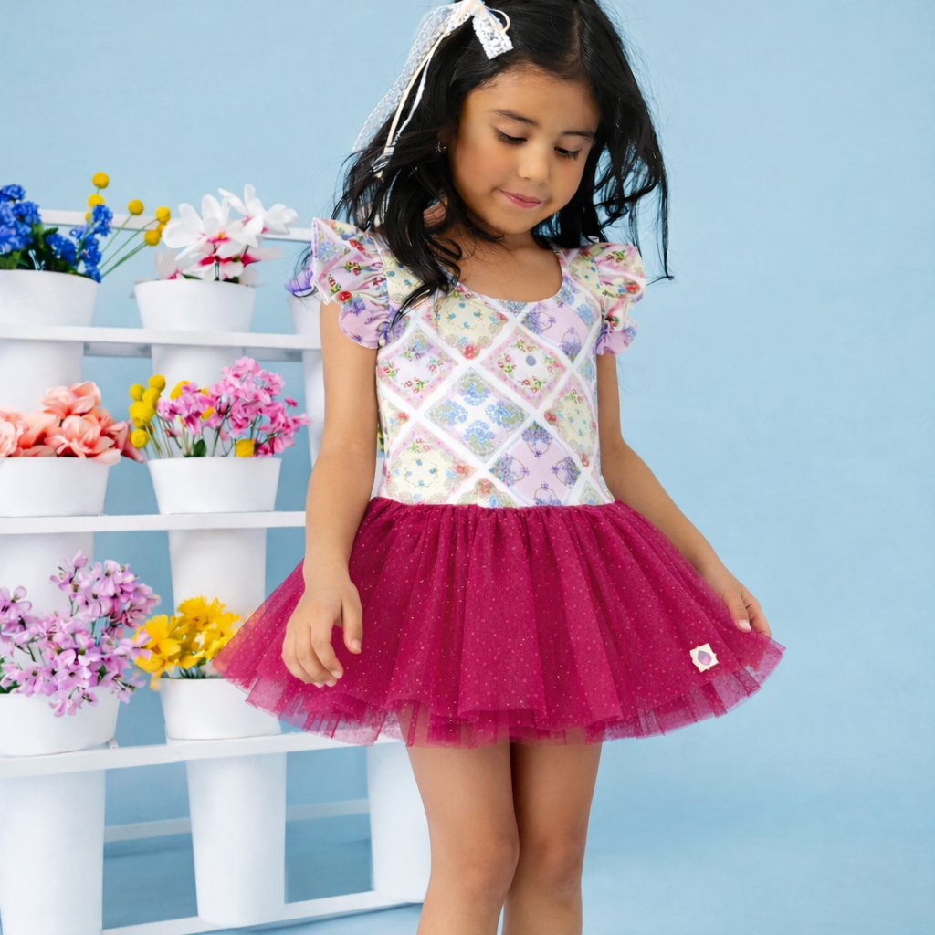 Farrah Leotard - Heirloom Blooms