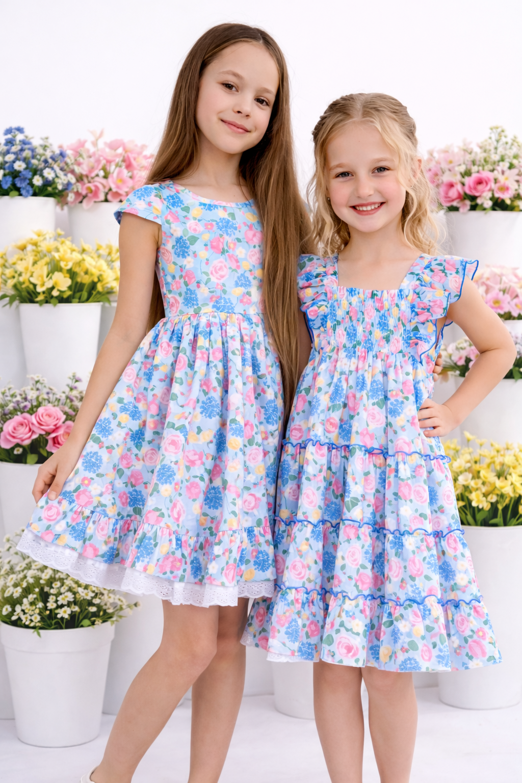 Brielle Dress - Floral Fairytale