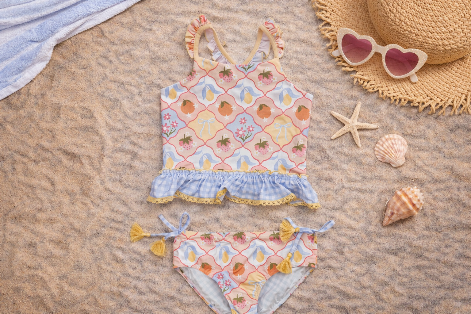 Selah Tankini Swimsuit - Citrus Carnival (Pre-Order)