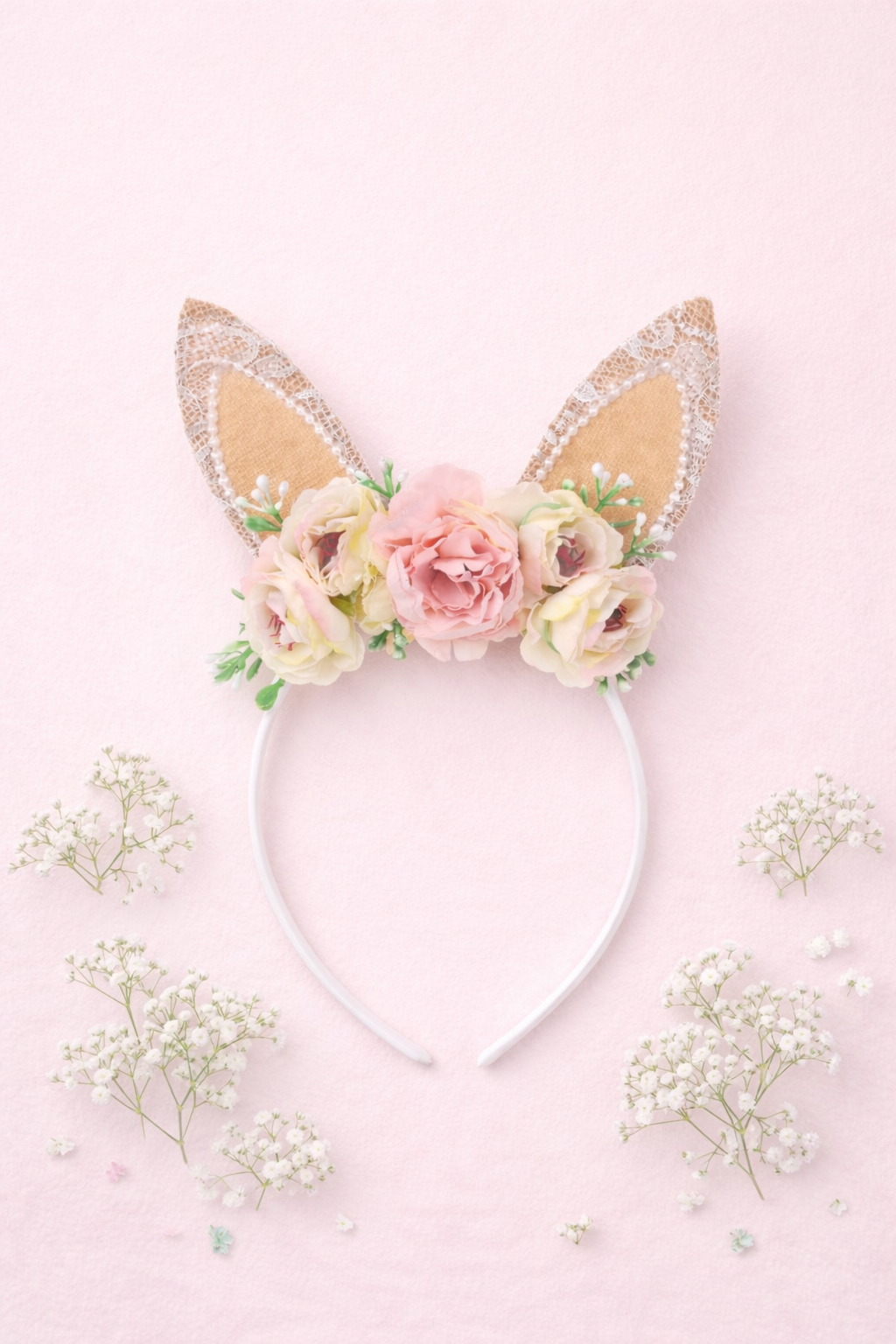 Bunny Bouquet Headband
