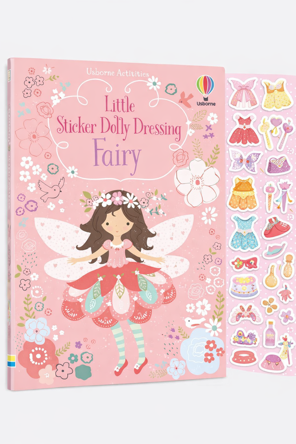 little sticker dolly dressing christmas fairy magical gowns
