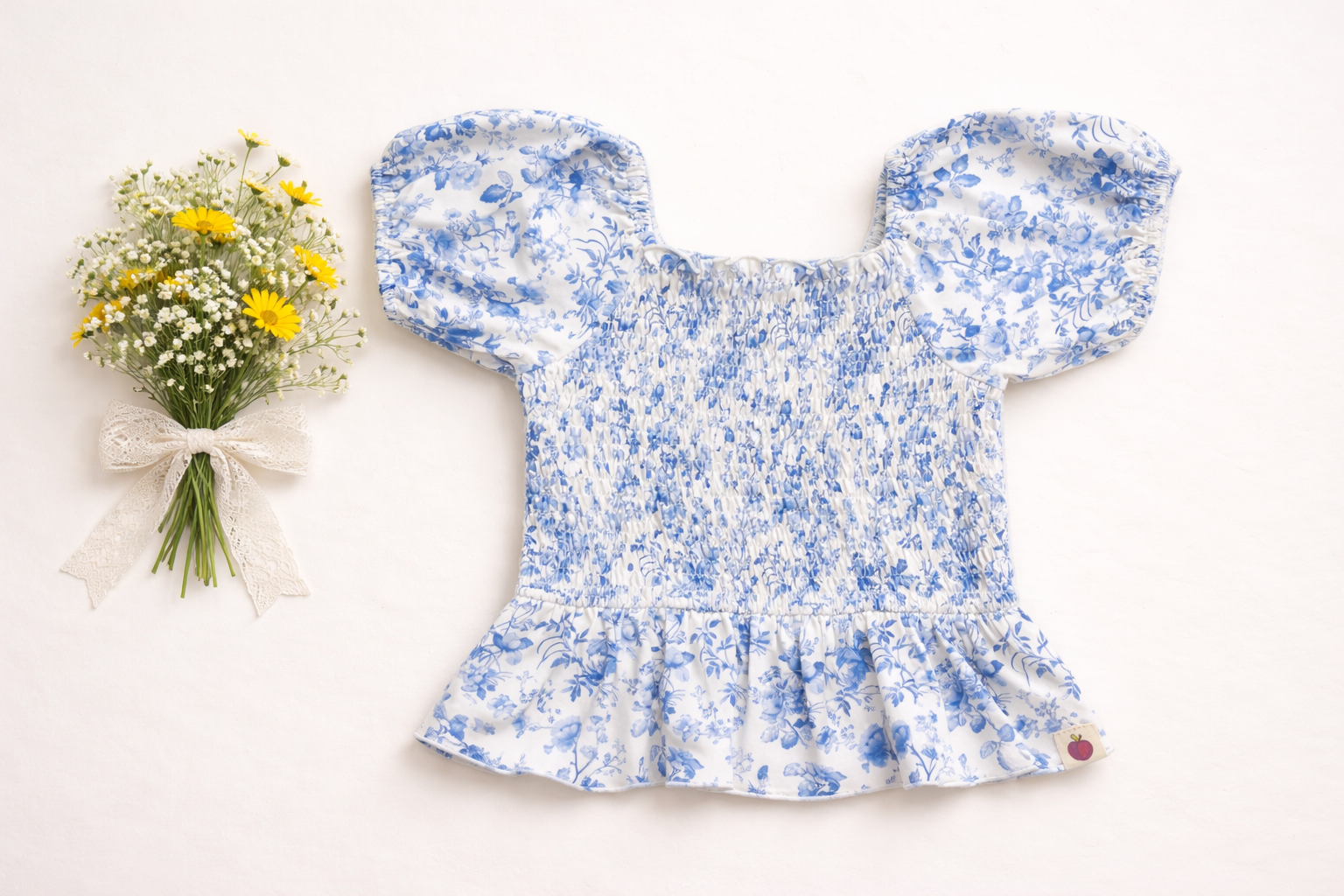 Peplum Top - French Quarter