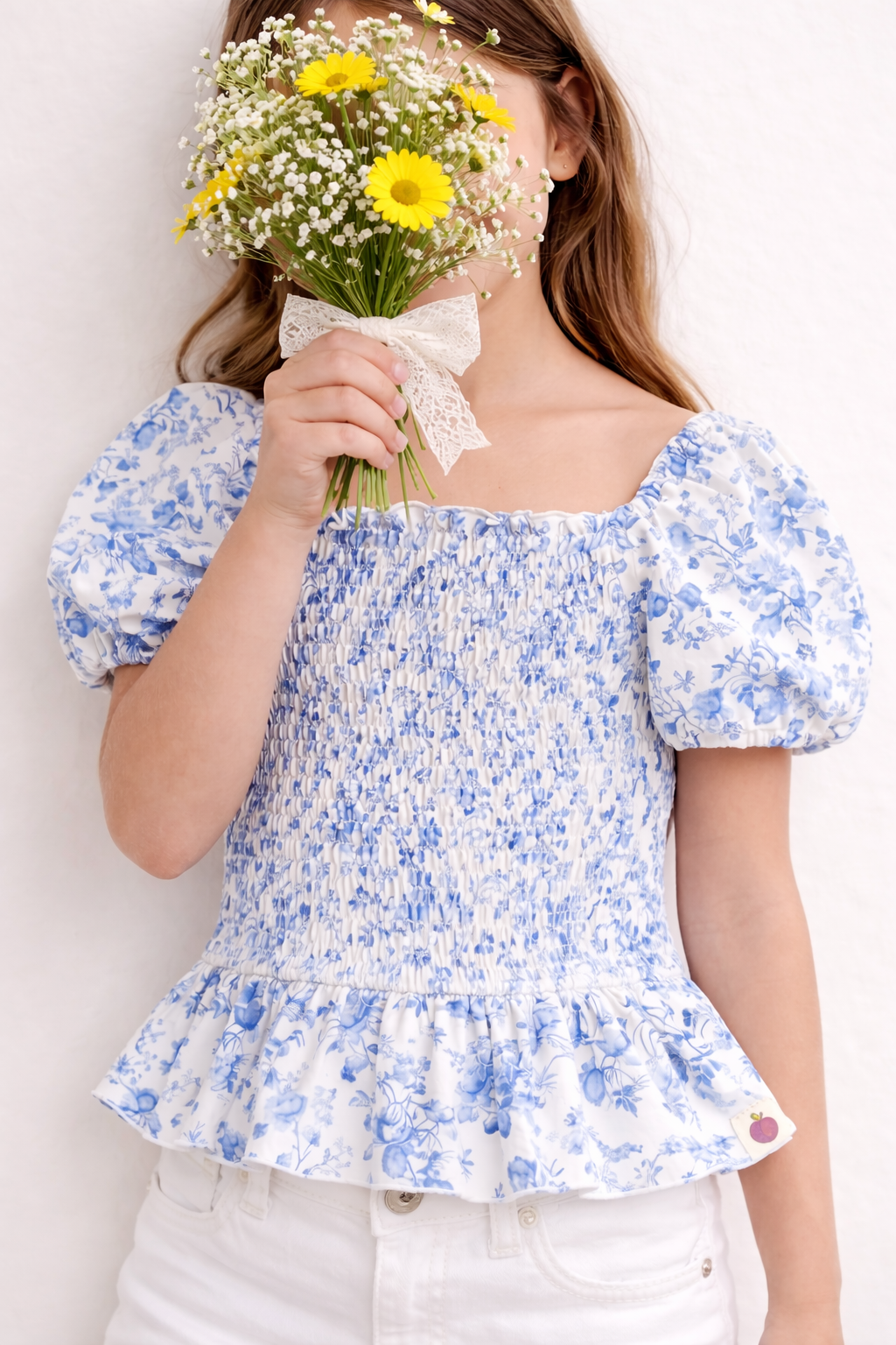 Peplum Top - French Quarter
