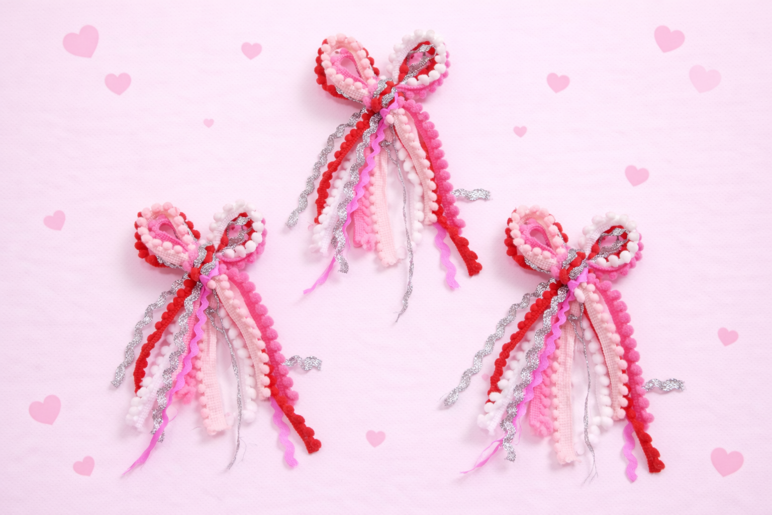 Textured Hair Bow - Crazy Cute