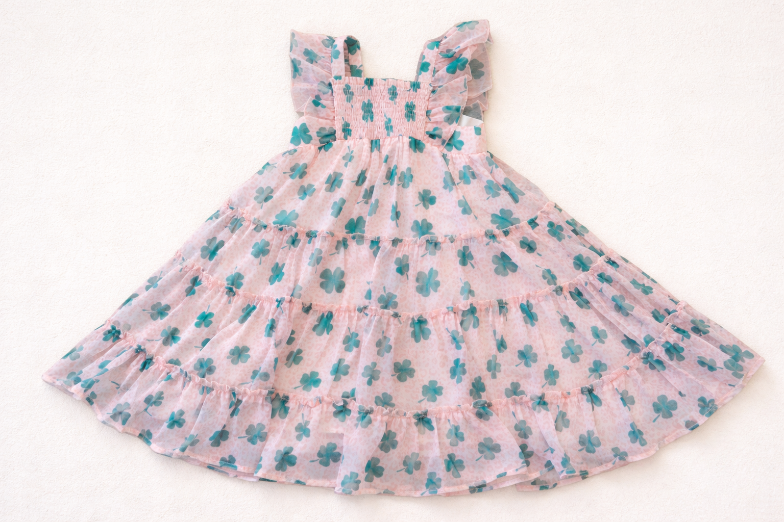 Brielle Shimmer Dress - Lucky Leopard