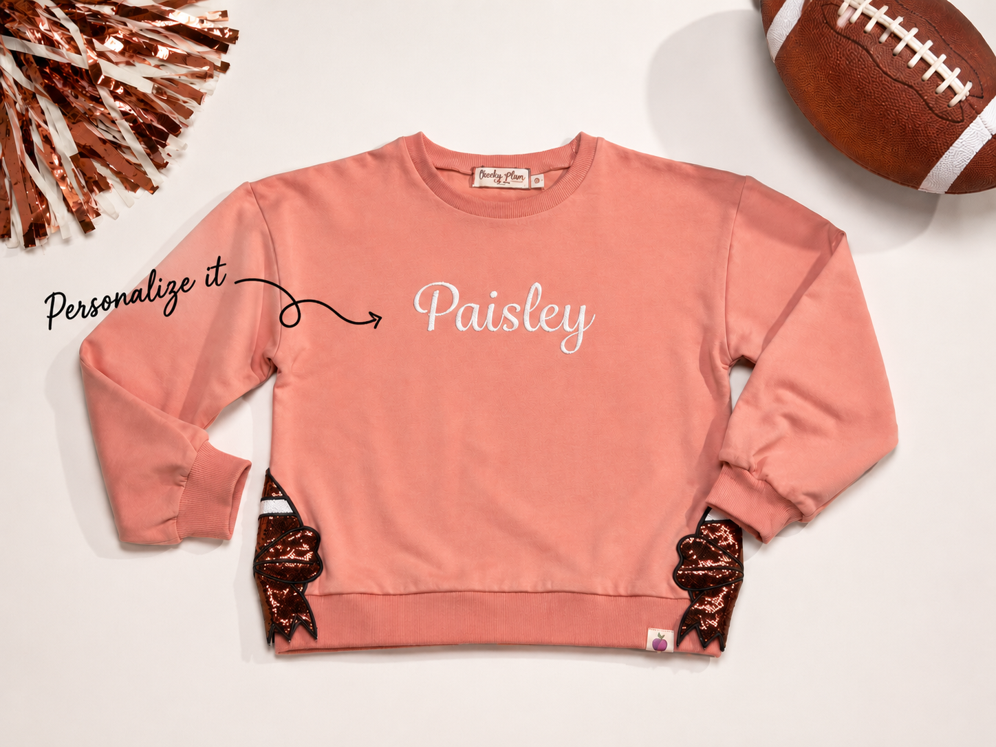 Applique Cut Out Sweater - All-Star Sparkle