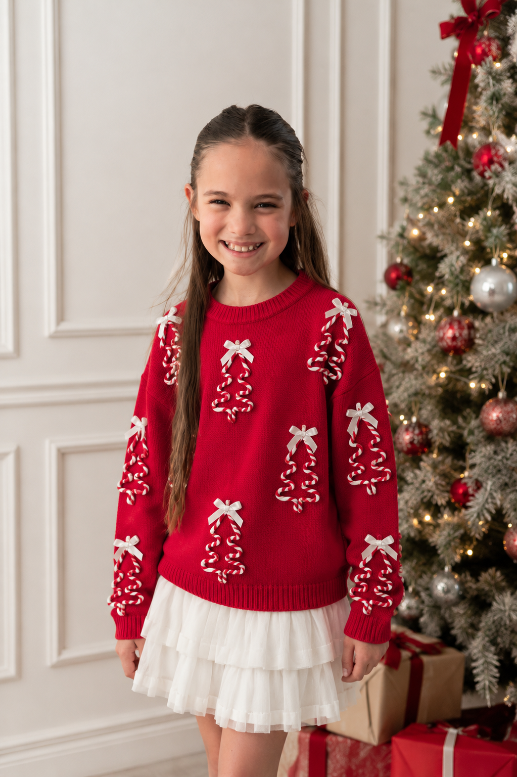 Sweater - Peppermint Tinsel