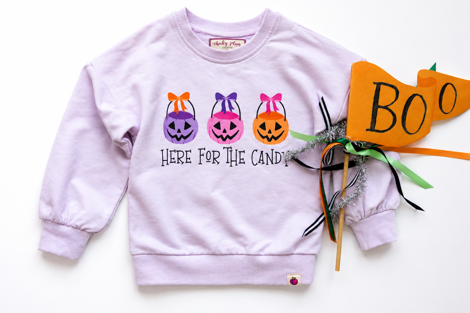 Sweatshirt- Here for the Candy (Pre-Order)