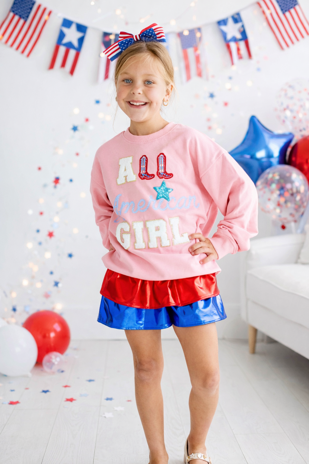 Sweatshirt - All American Girl