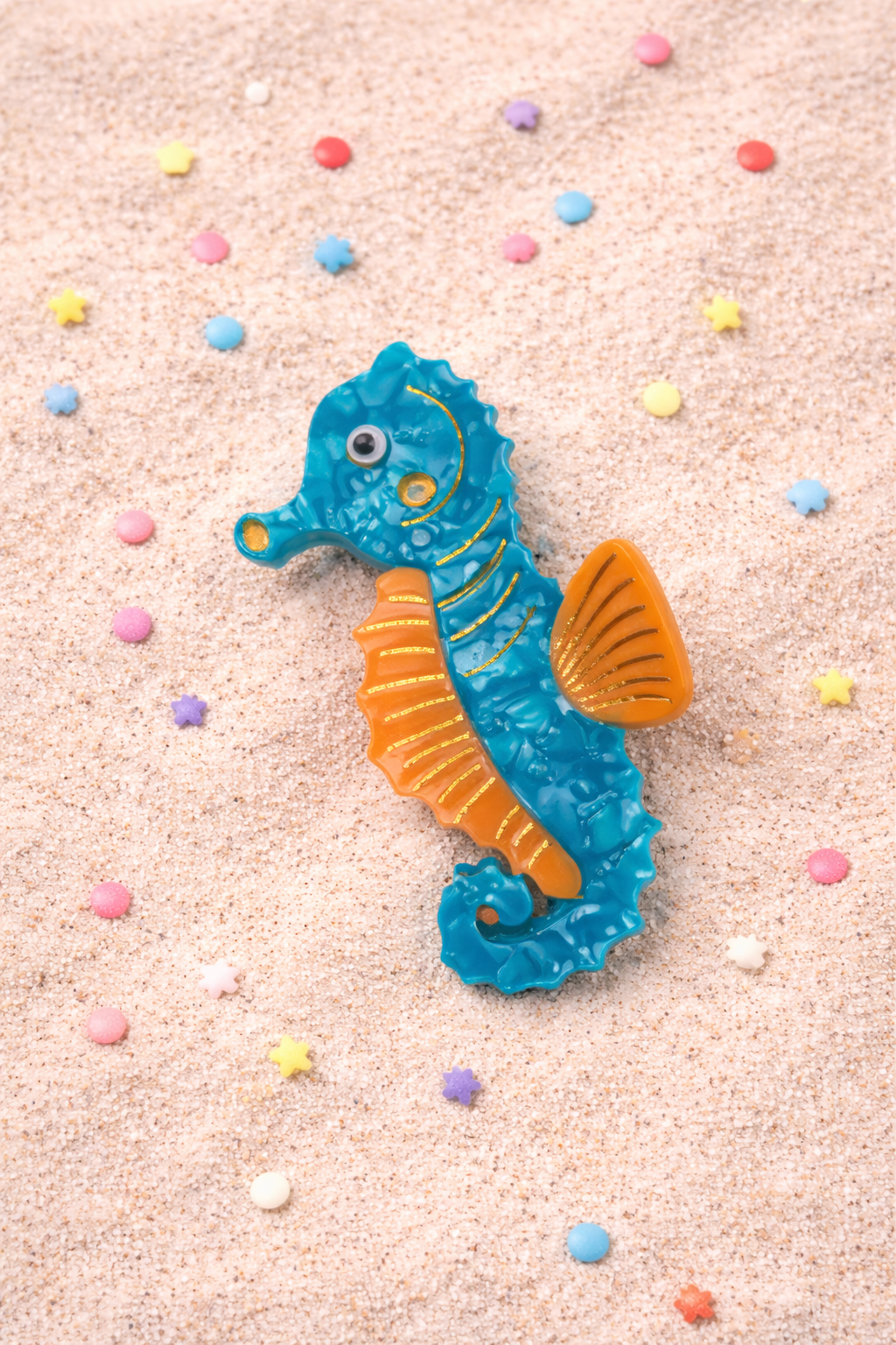 Hair Claw Clip - Seahorse