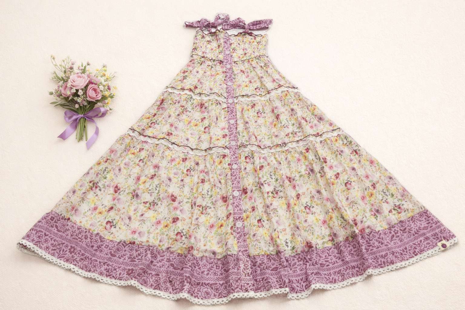 Serena Maxi Dress - Maison de Bloom (Pre-Order)