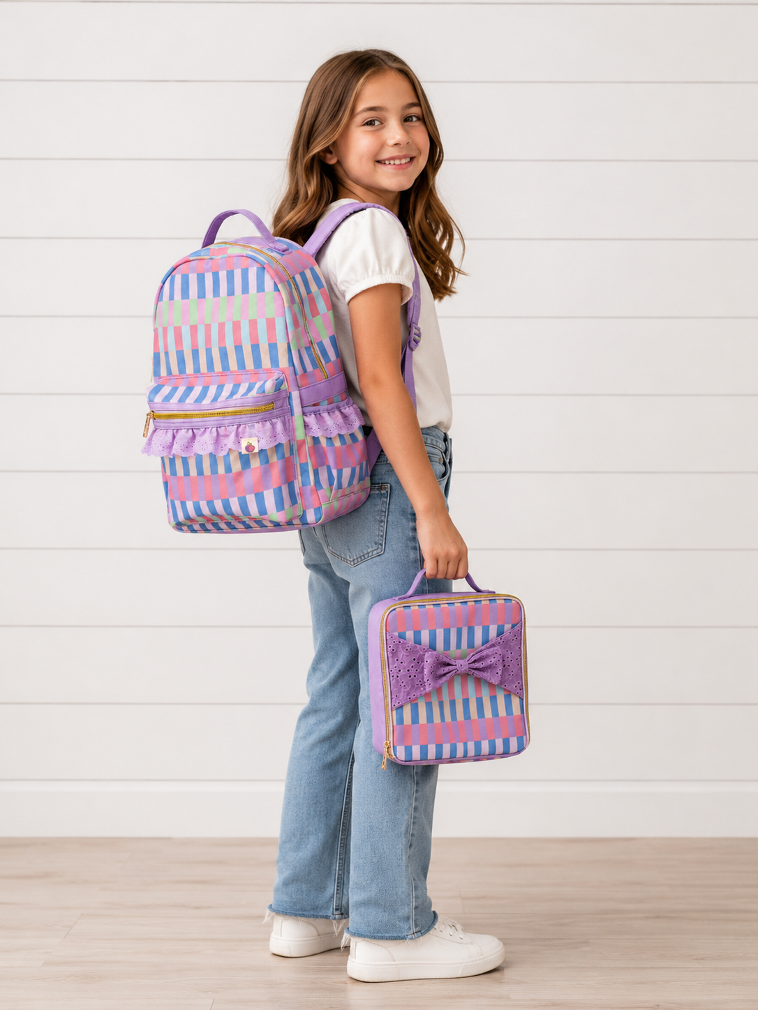 Bree Backpack - Sugar Check (Pre-order)