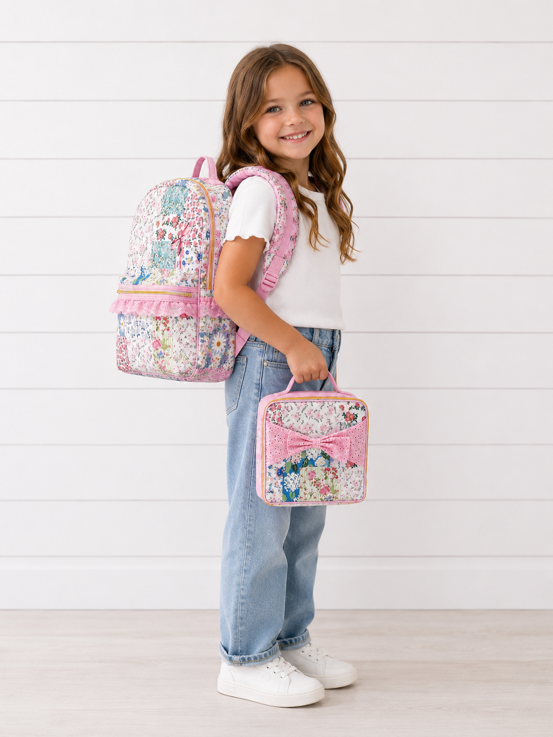 Bree Lunchbox - Bluebell Patchwork