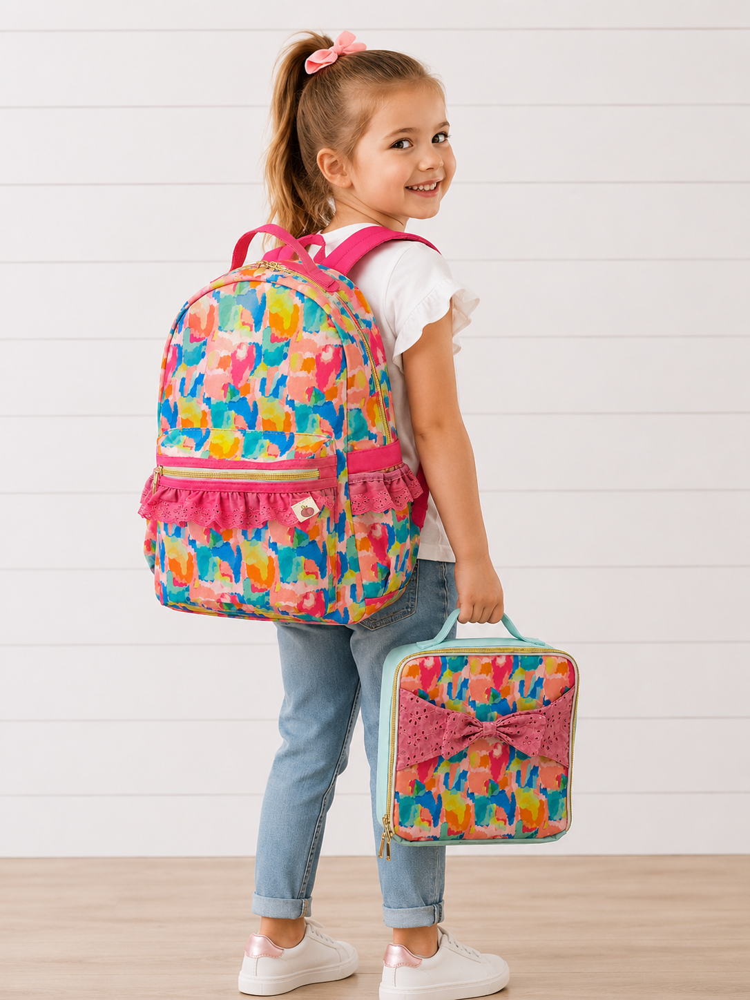 Bree Backpack - Rainbow Sherbert Splash (Pre-order)