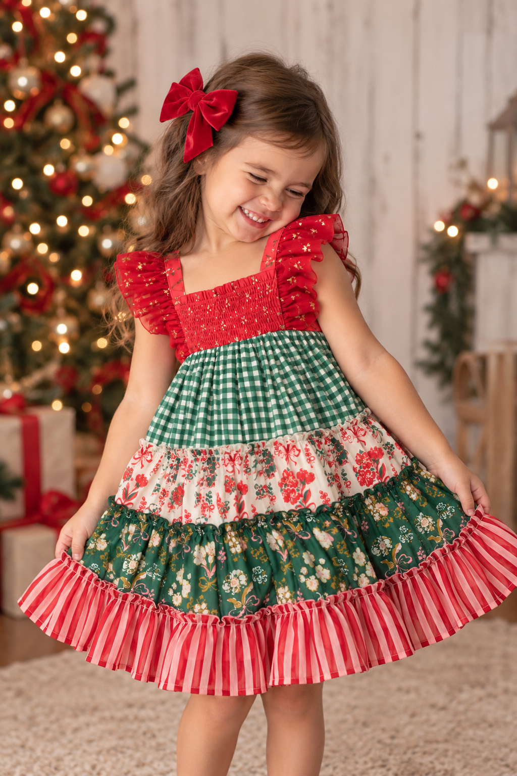 Brielle Dress - Merry Magnolia (Pre-Order ships end of October)