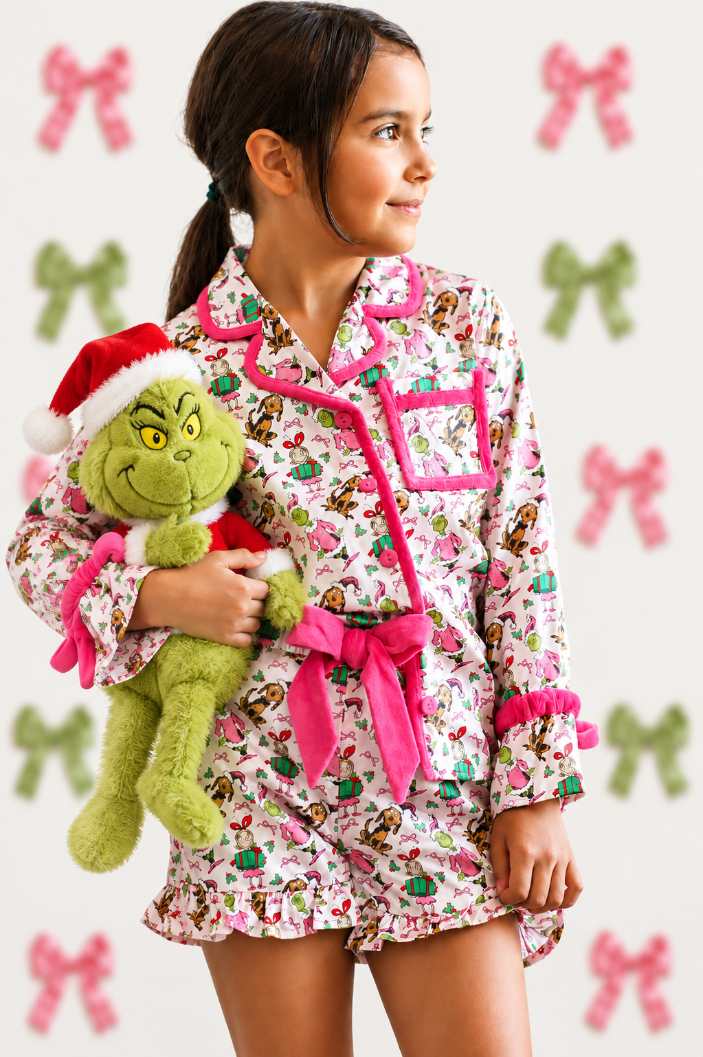 Satin Loungewear Set - Whoville Wonder (Pre-Order ships early November)