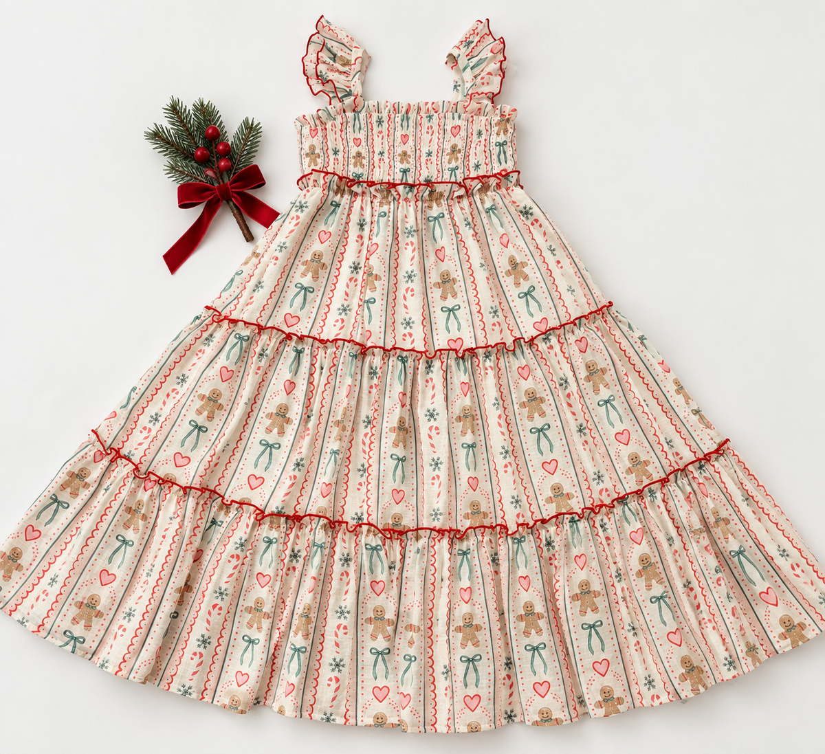 Fiona Maxi Dress - Sugar & Spice (Pre-Order ships Nov)