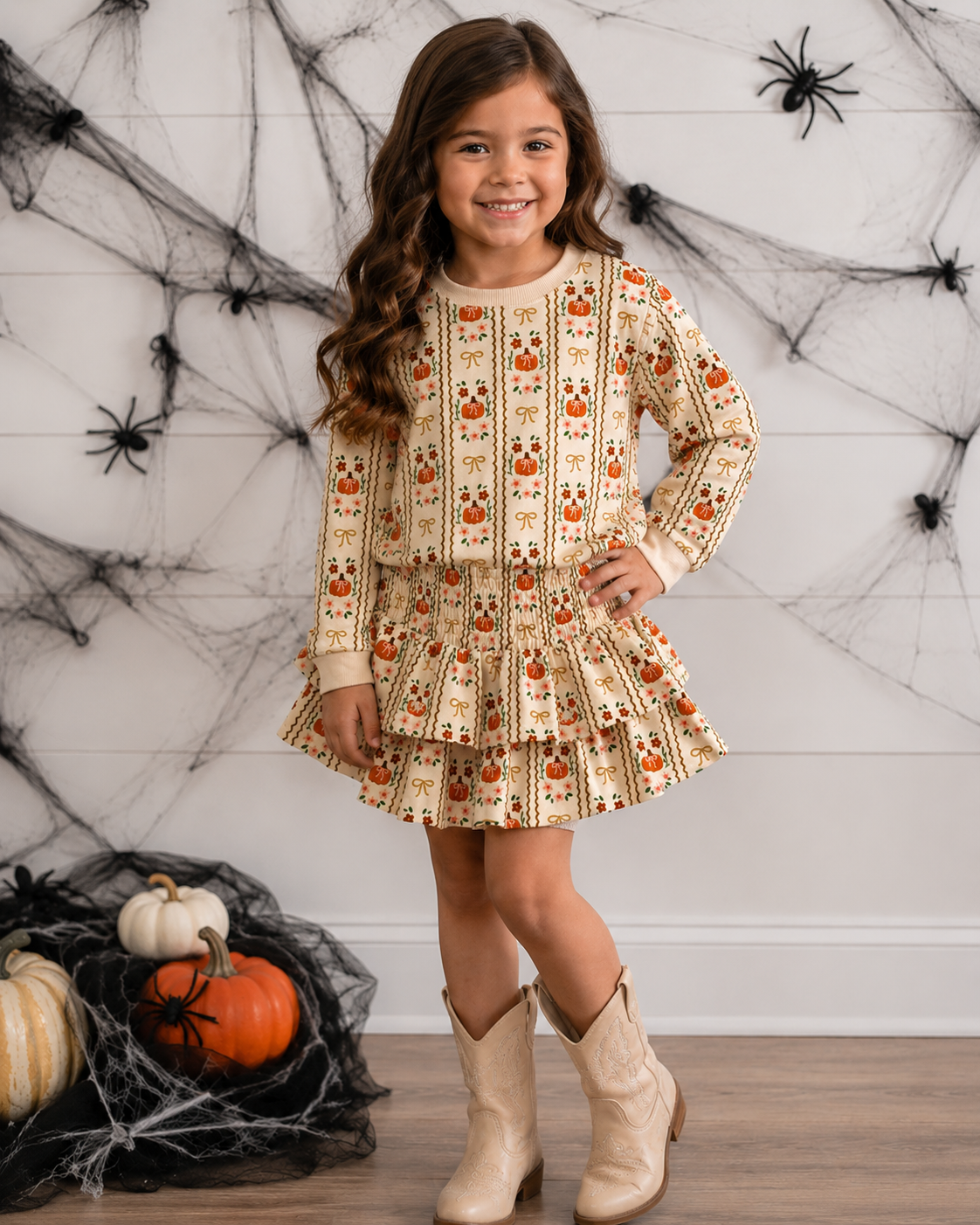 Blaire Skirt - Pumpkin Cottage (Pre-Order)