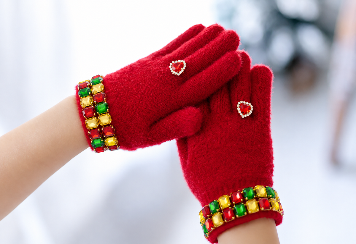 Cozy Christmas Gloves