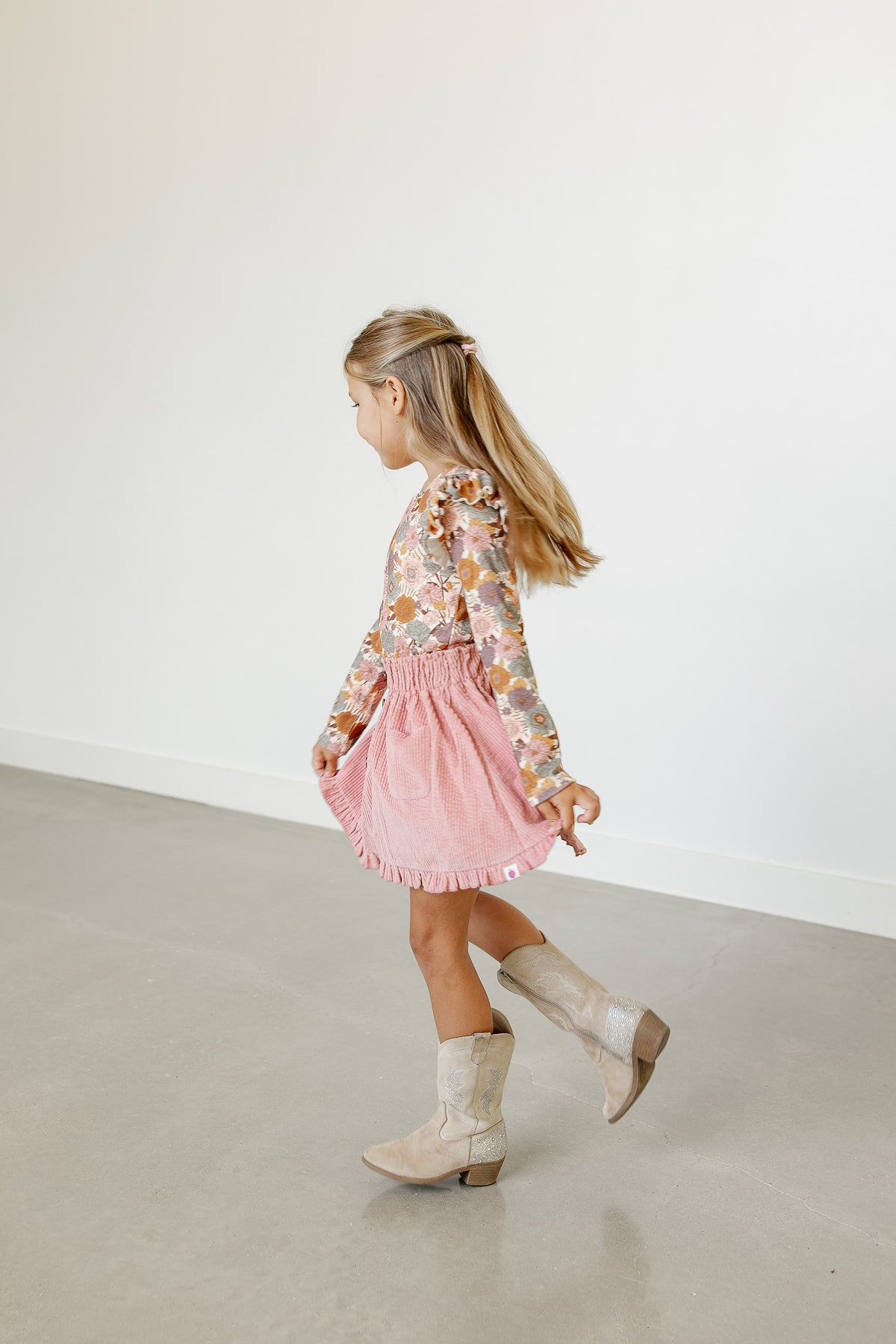 Vienna Corduroy Skirt - Prim & Petal
