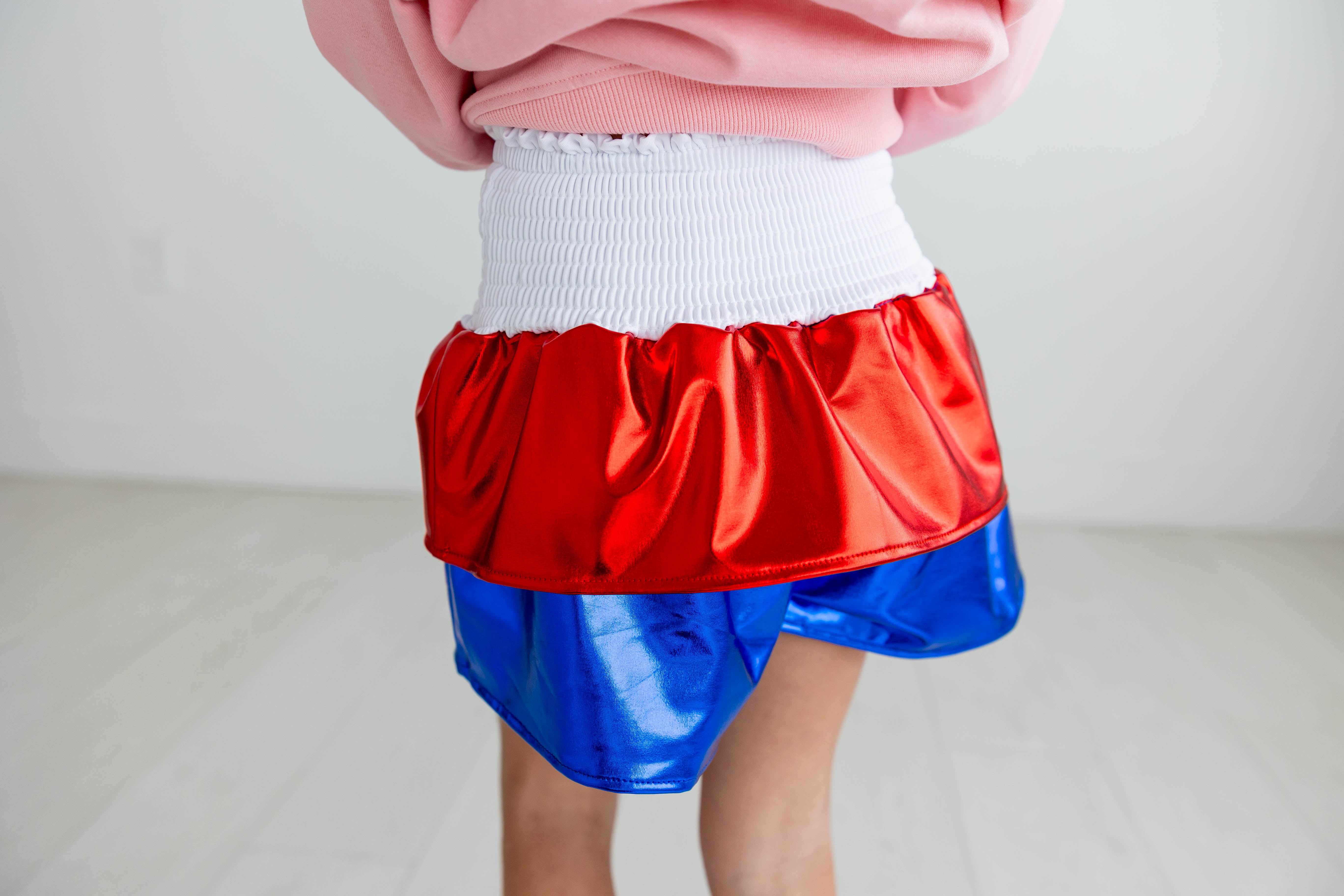 Metallic Skort - USA Sparkle