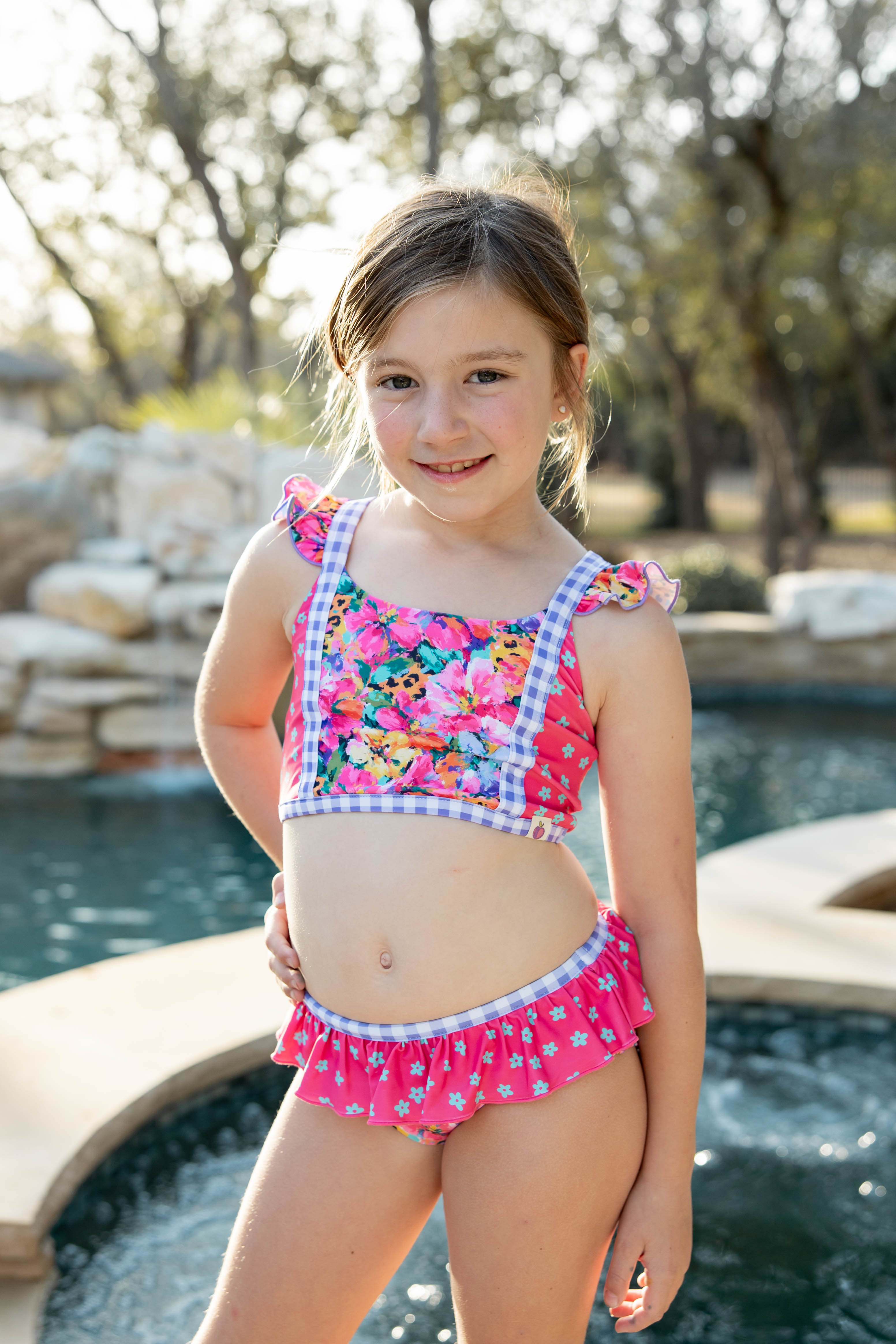 Nora Swimsuit - Wildflower Safari