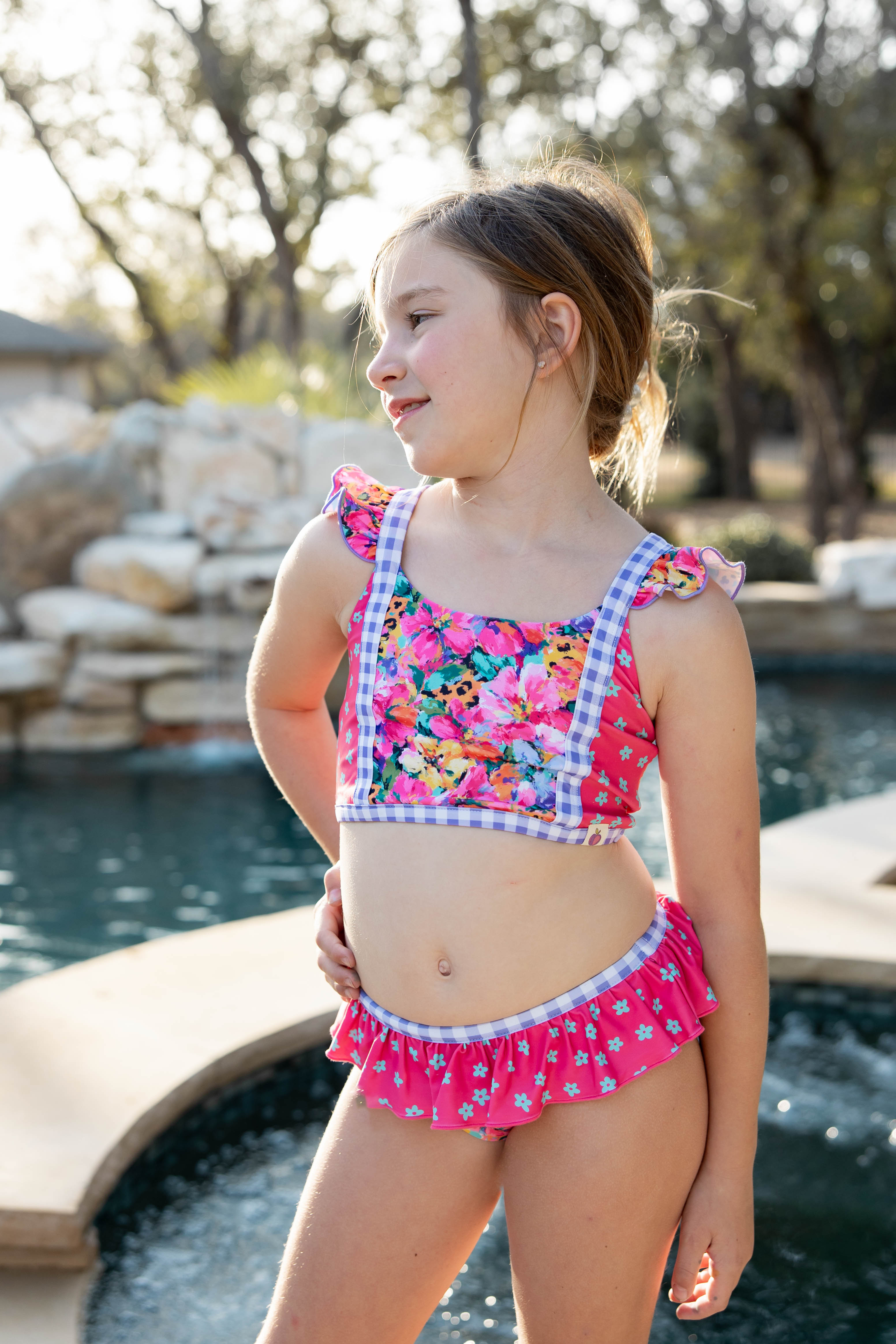 Nora Swimsuit - Wildflower Safari