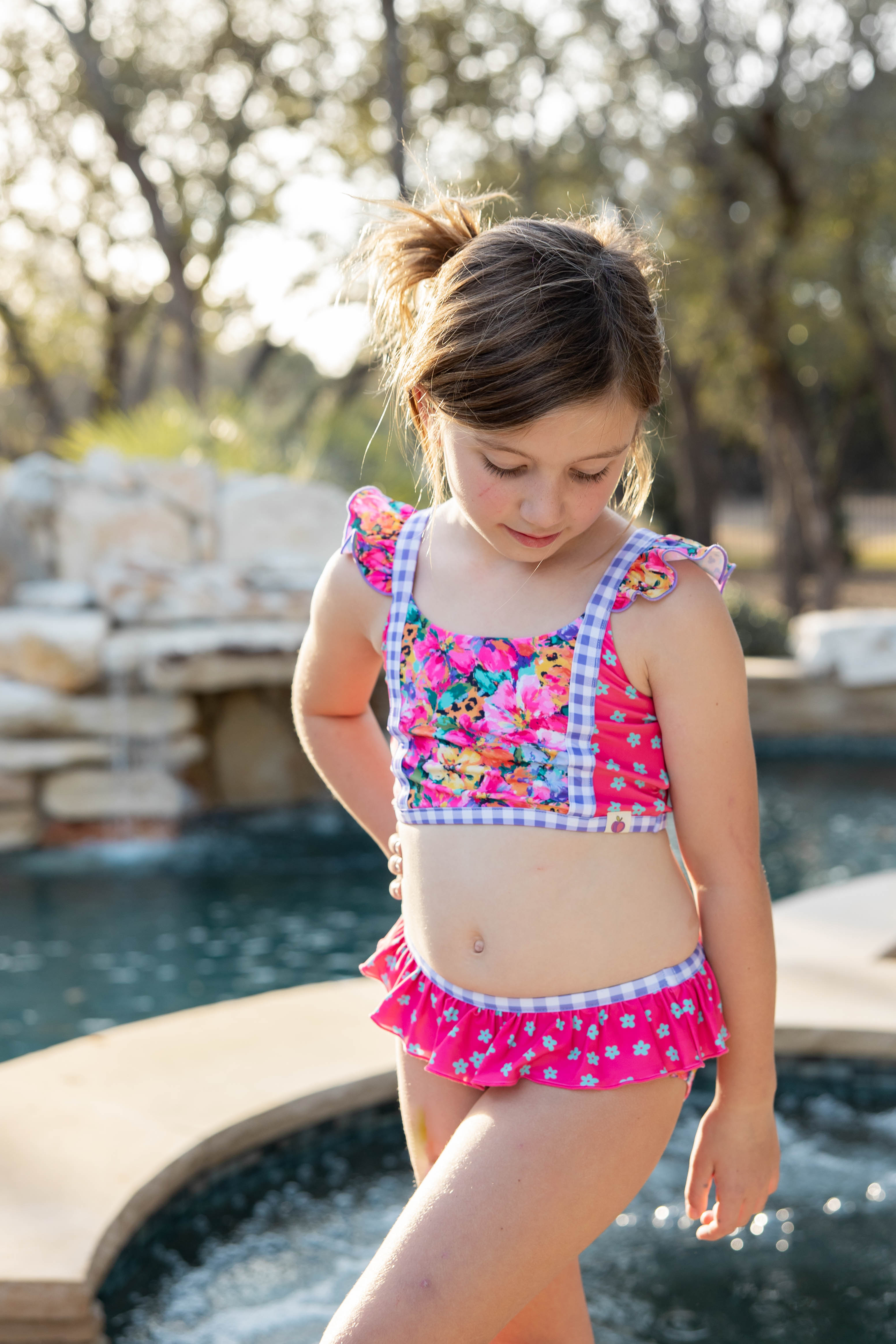 Nora Swimsuit - Wildflower Safari