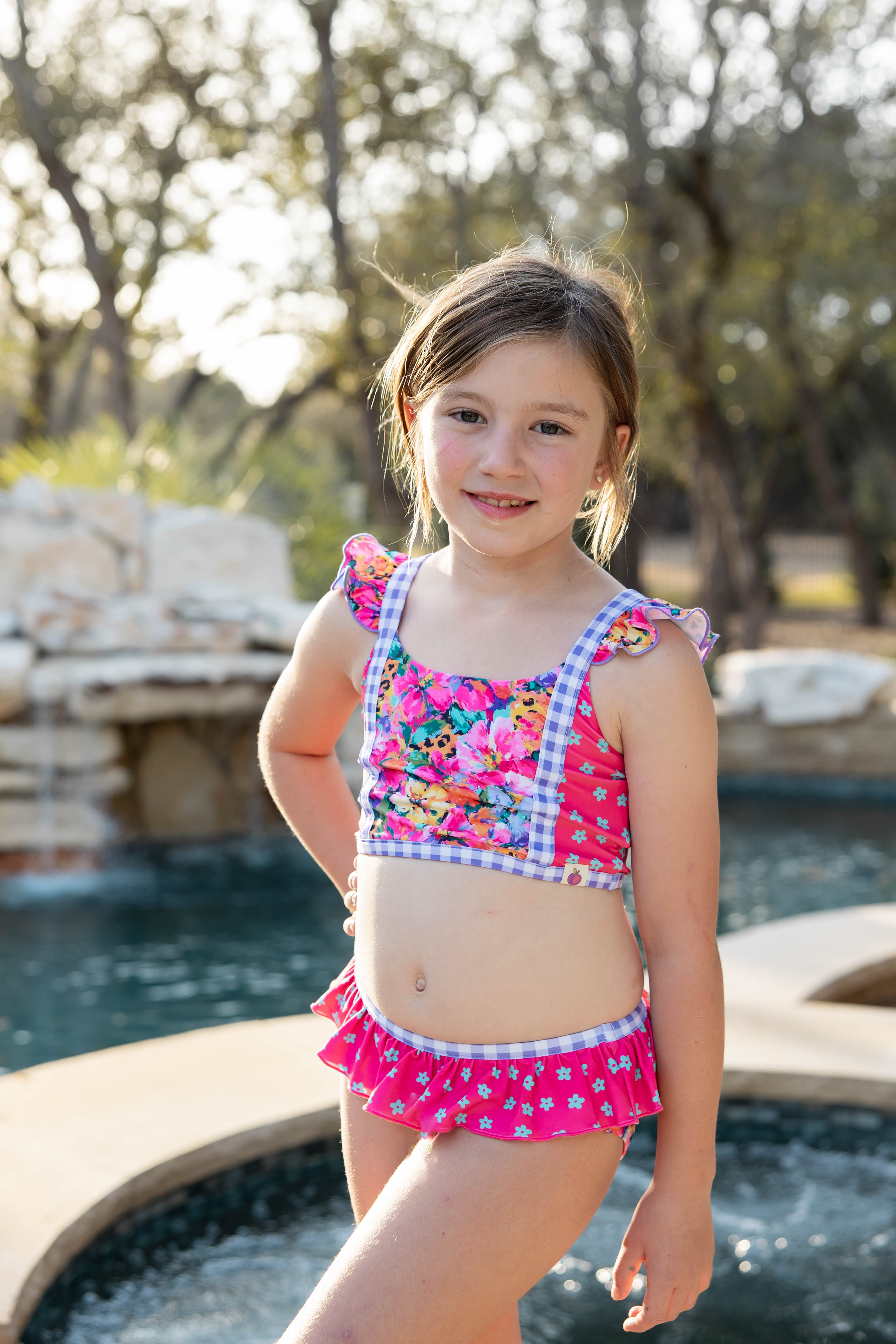 Nora Swimsuit - Wildflower Safari