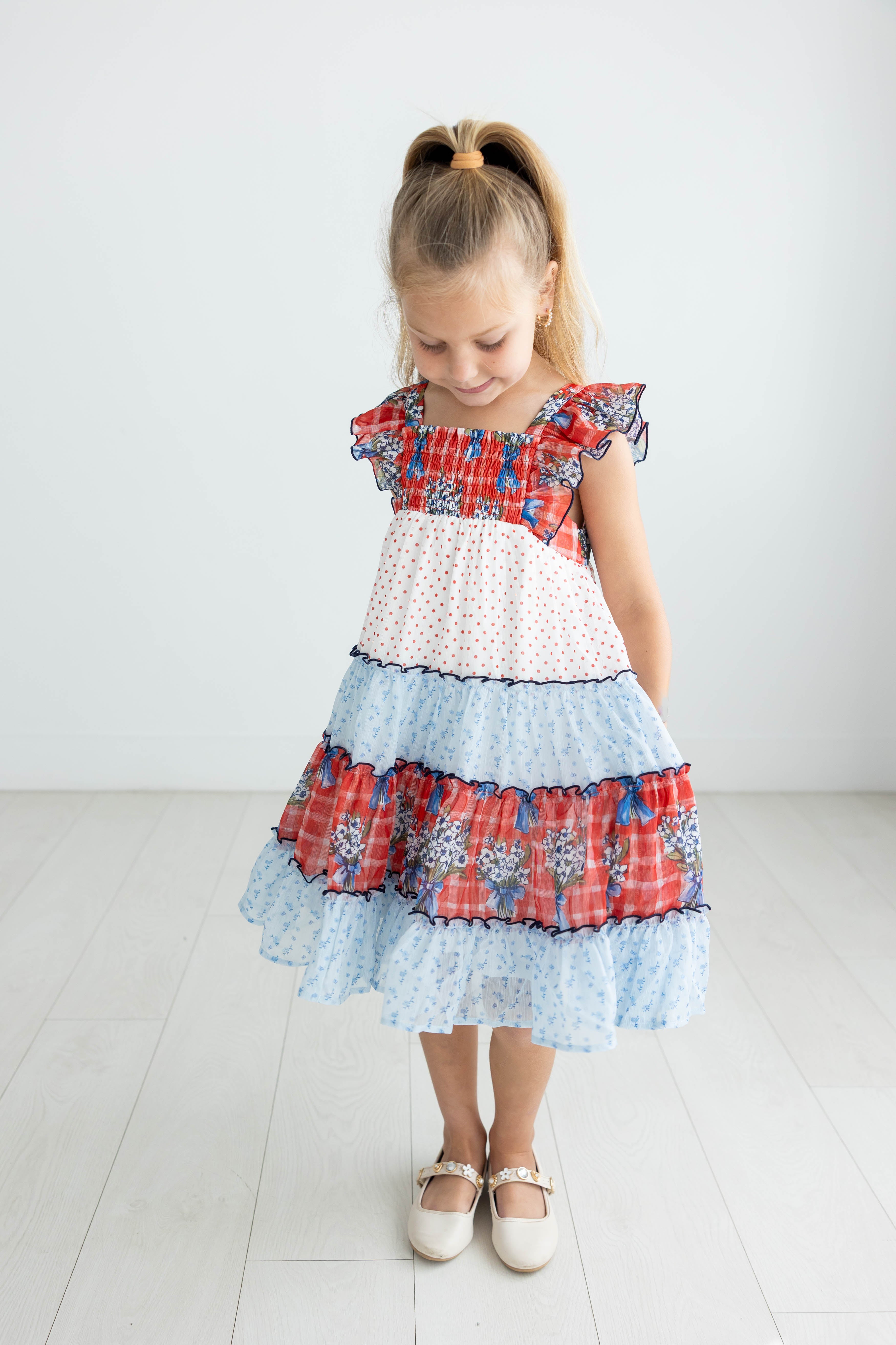 Brielle Dress - Patriotic Picnic