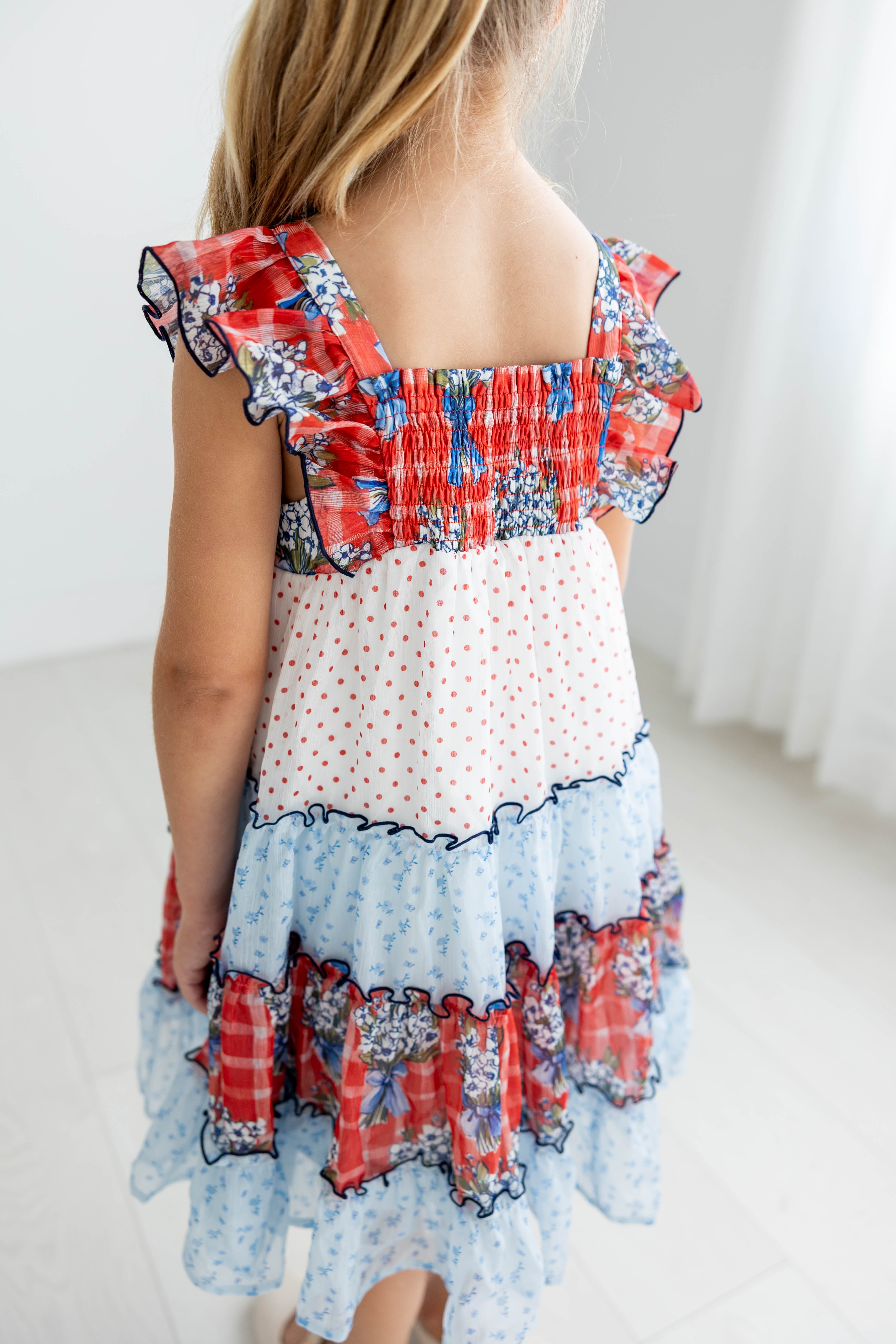 Brielle Dress - Patriotic Picnic