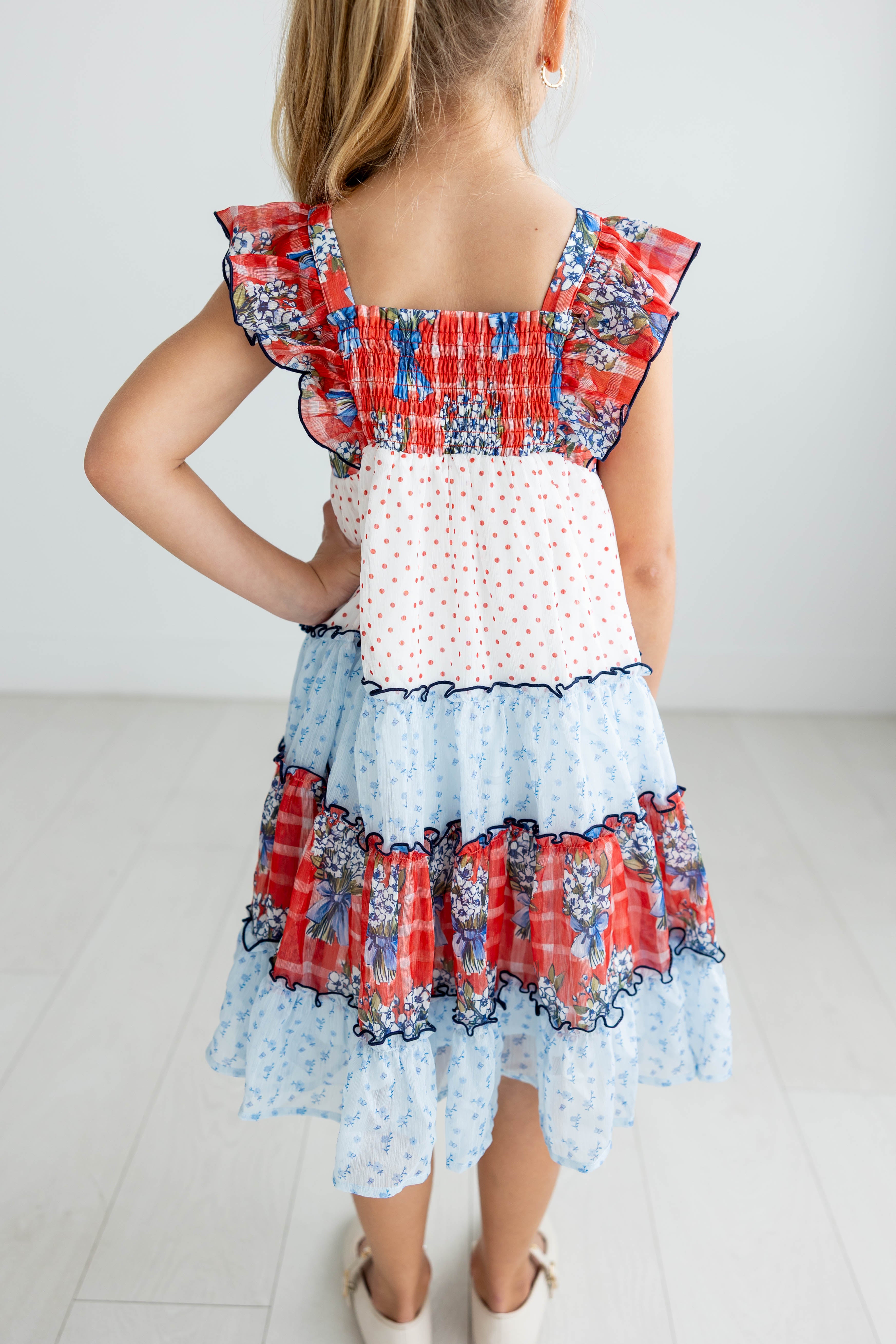 Brielle Dress - Patriotic Picnic