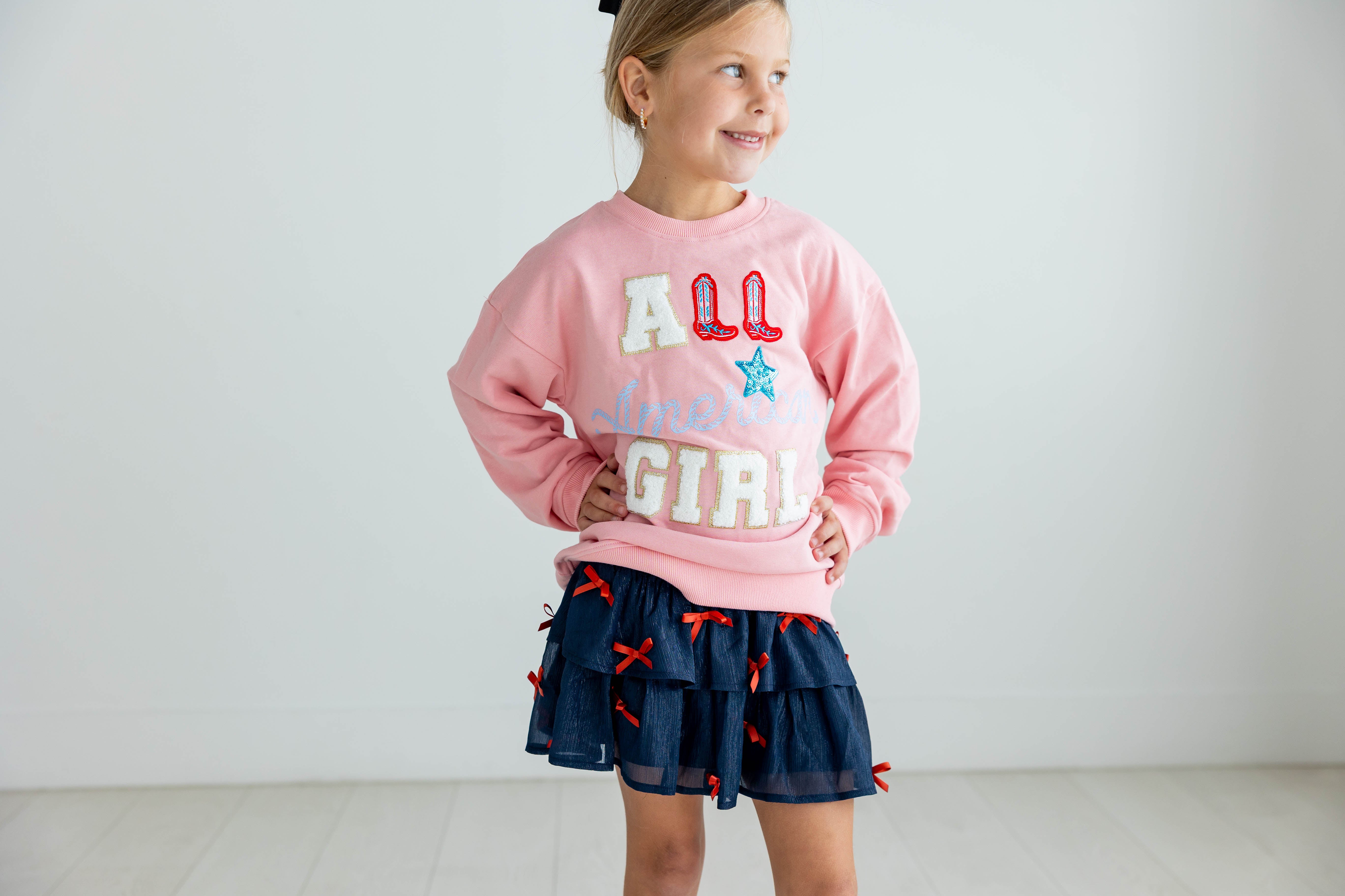 Sweatshirt - All American Girl