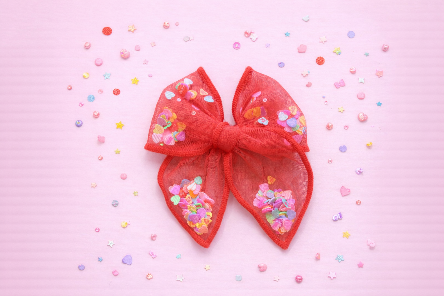 Mesh Shaker Bow - Cutest Cupid