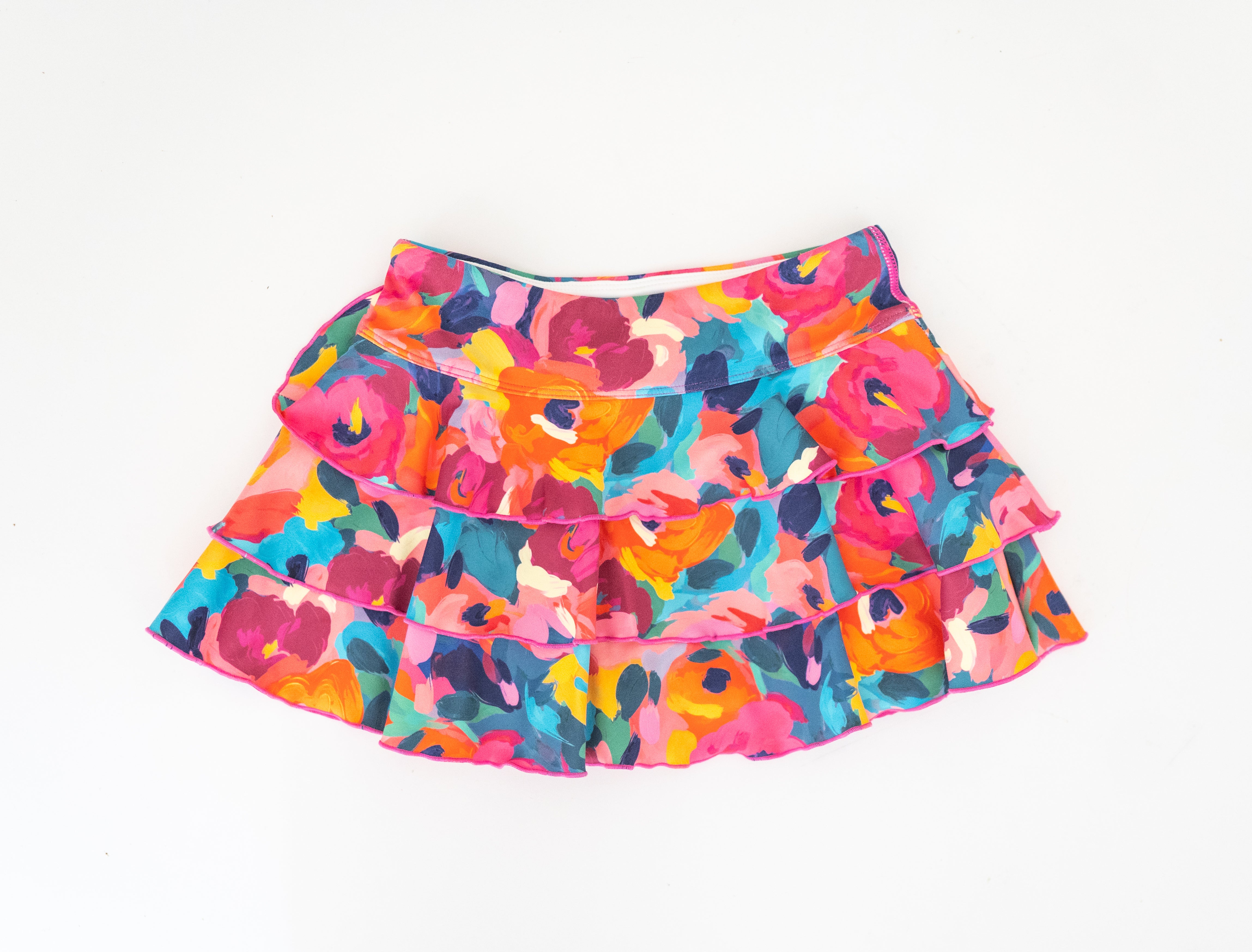 Active Skirt - Garden Strokes (RUNS SMALL)