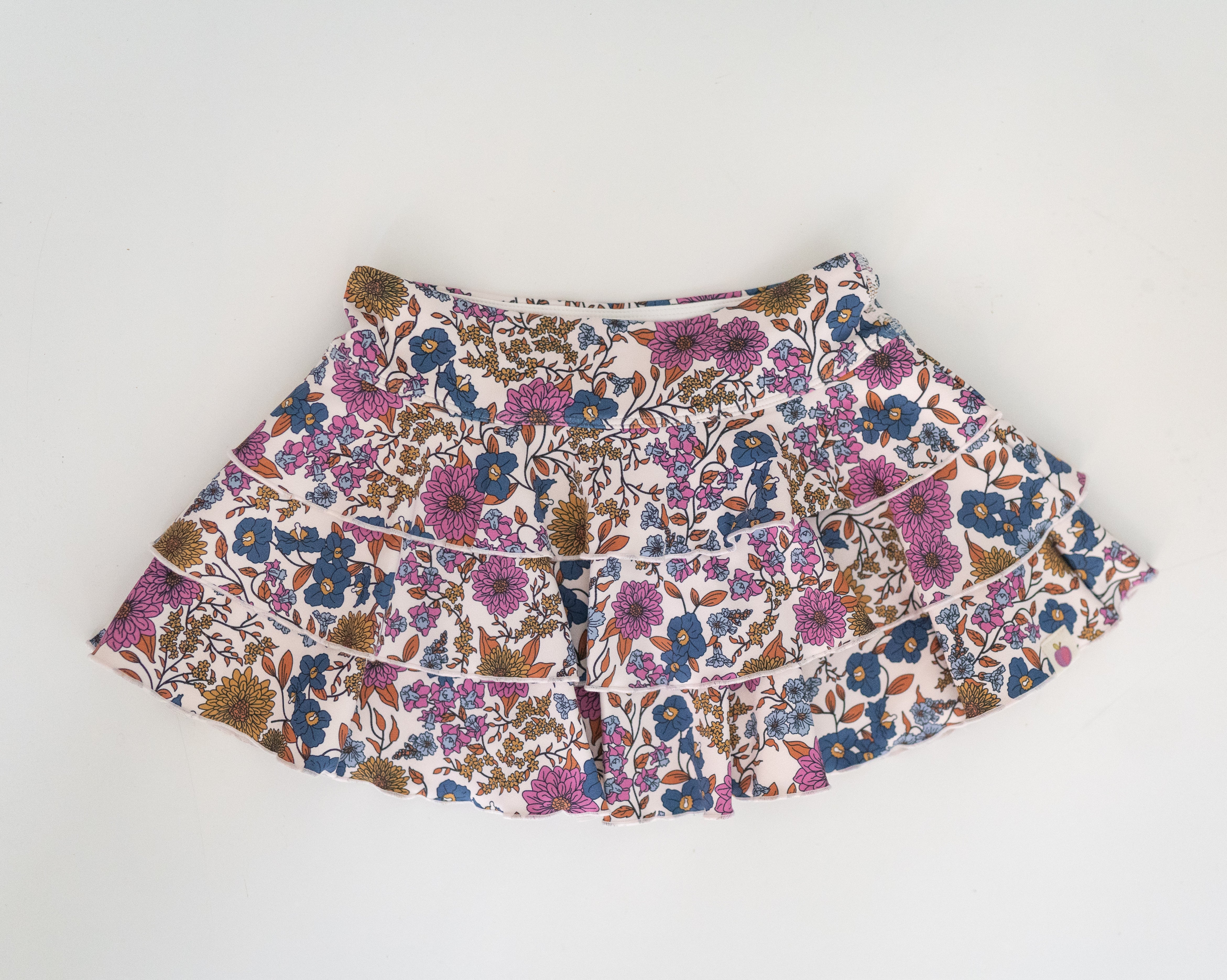 Active Skirt - Violet Fields (RUNS SMALL)