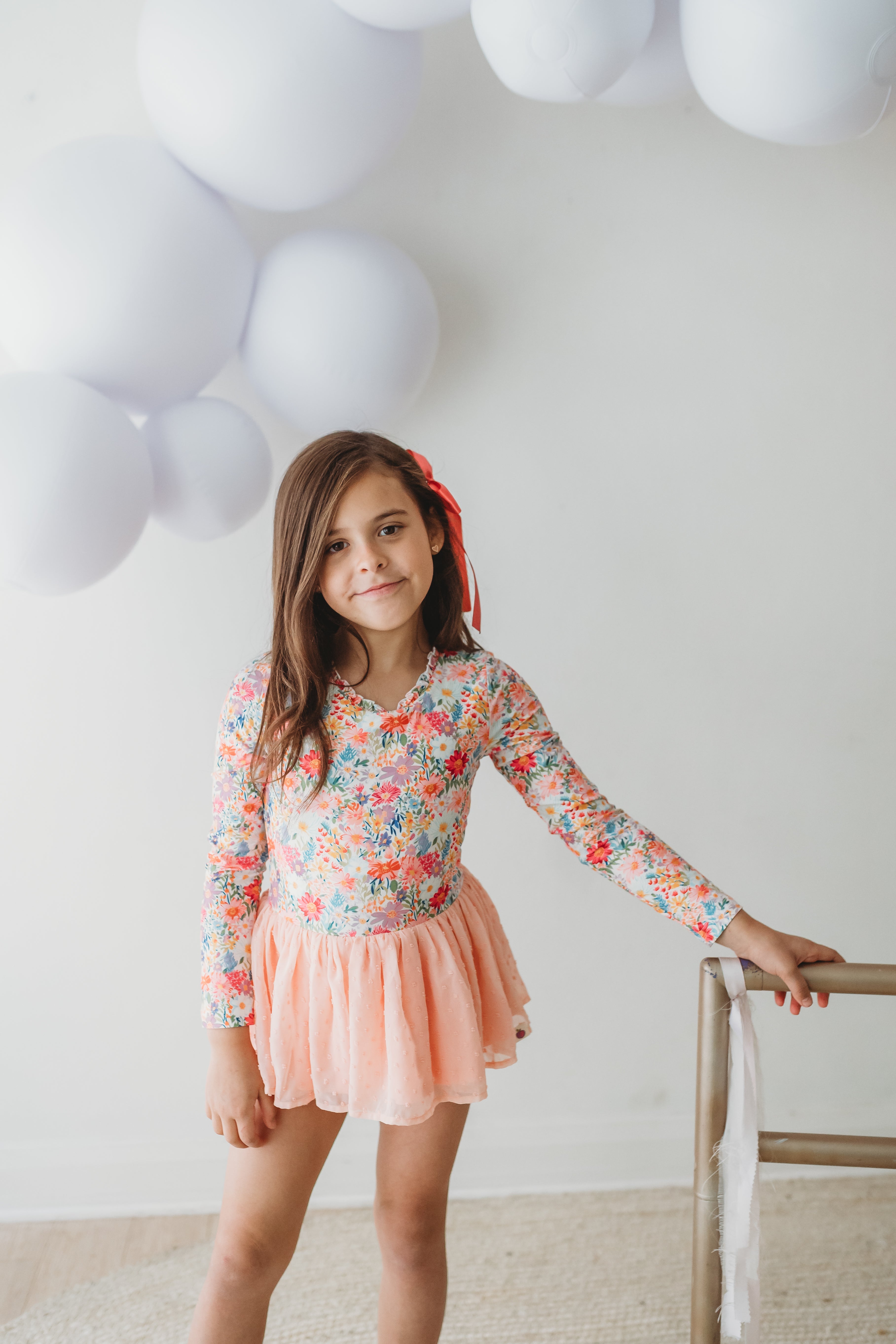 Farrah Leotard - Wildflower Waltz (Long Sleeve) (Pre-Order)