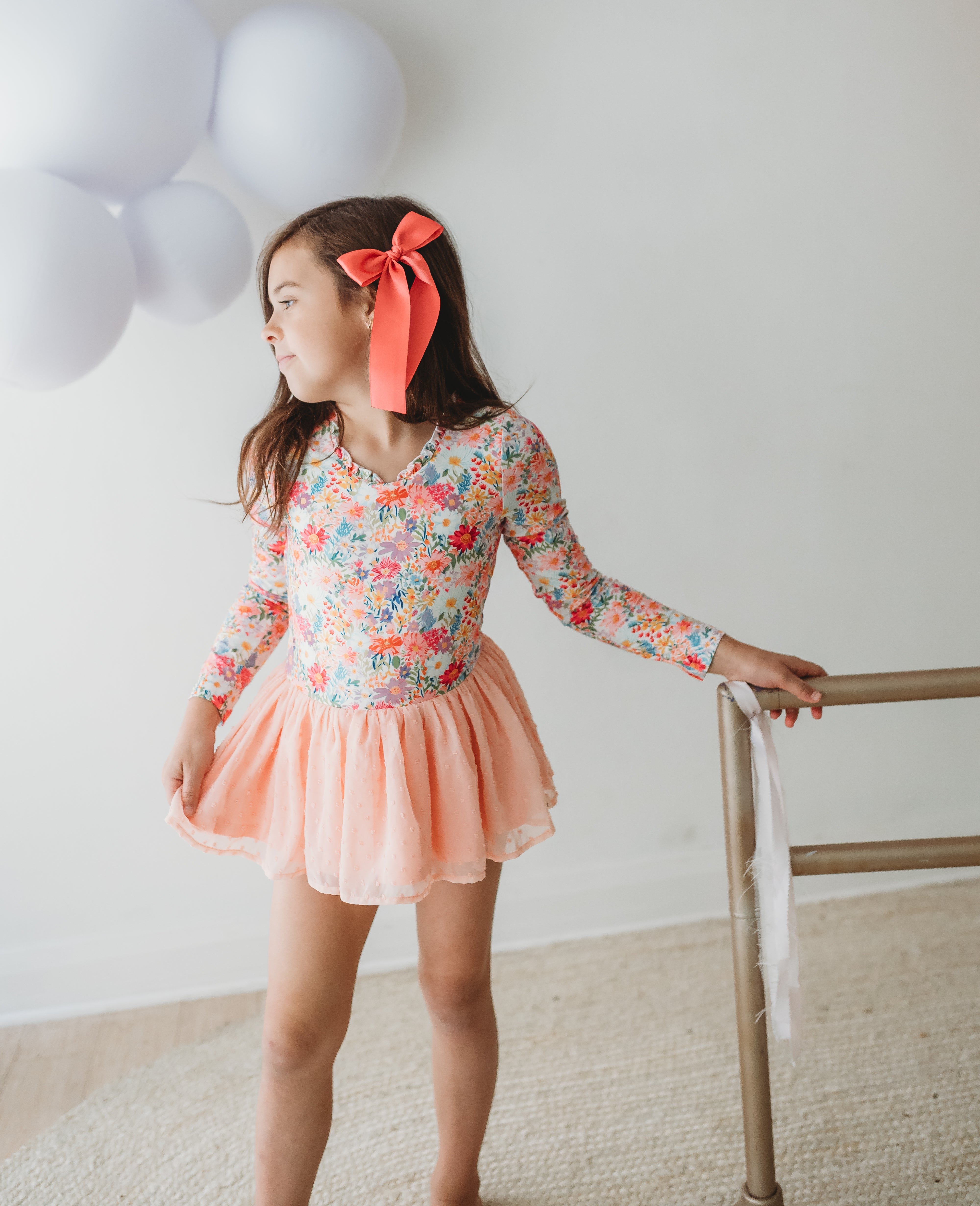 Farrah Leotard - Wildflower Waltz (Long Sleeve) (Pre-Order)