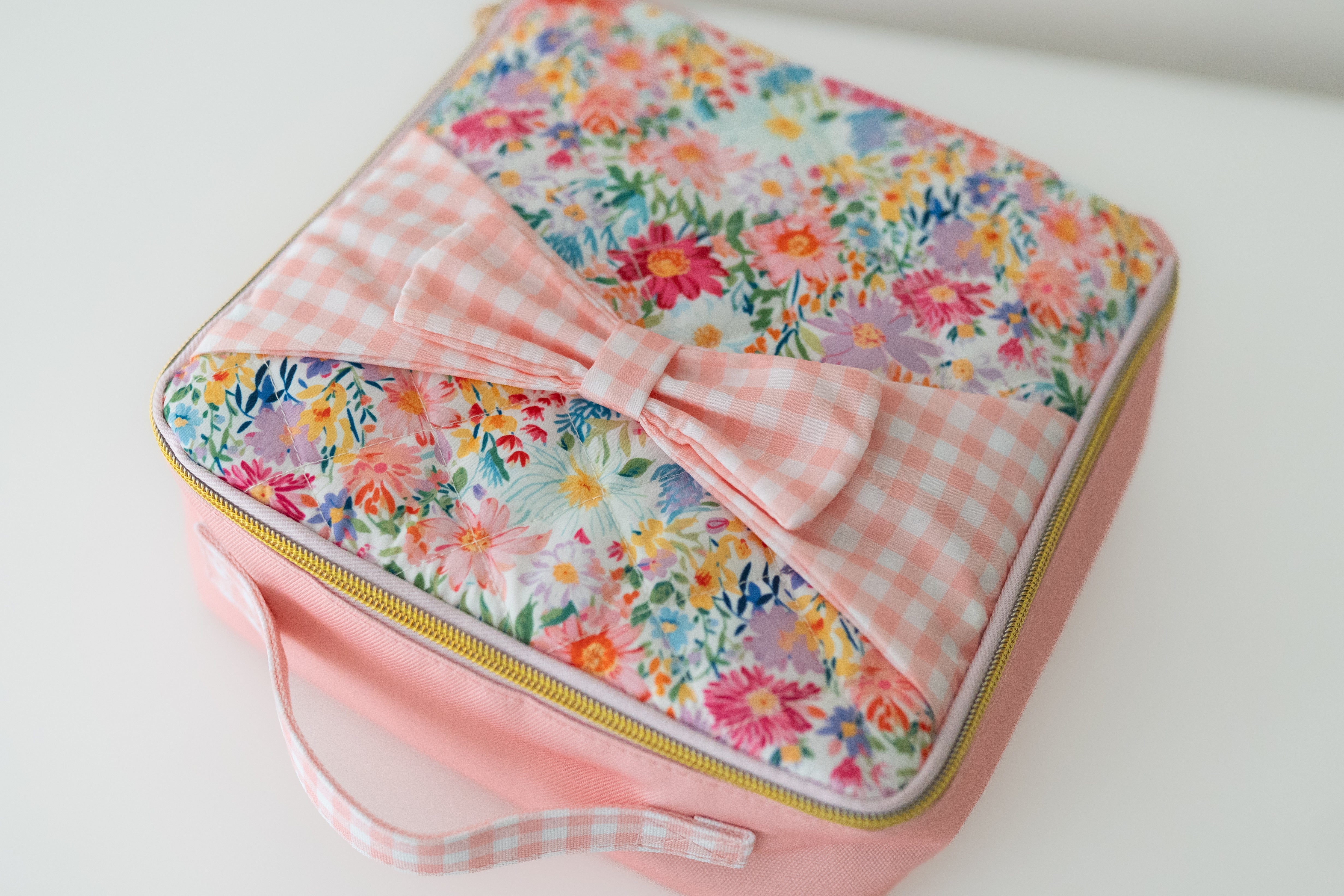 Quilted Mia Lunchbox - Wildflower Waltz