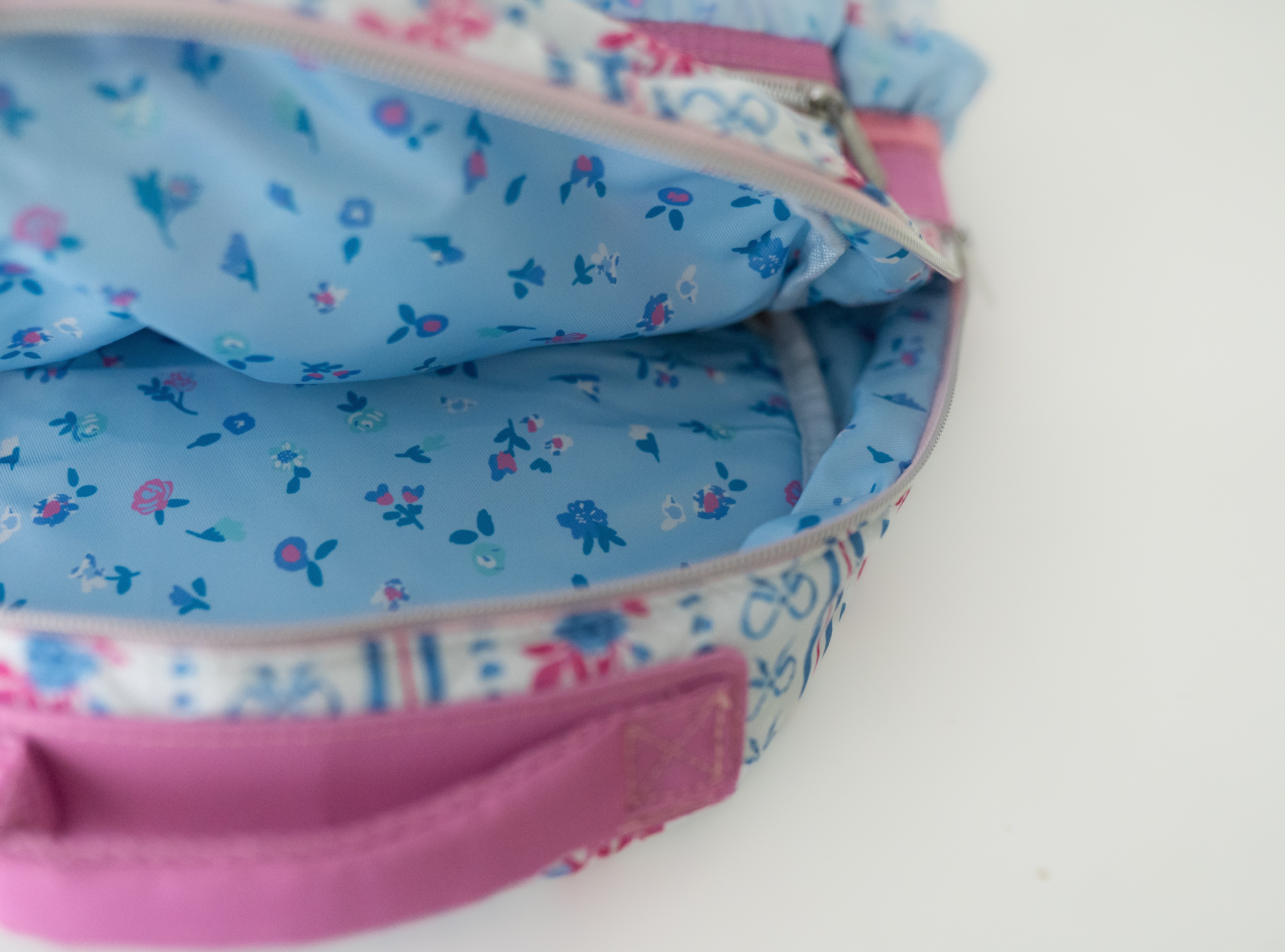 Quilted Mia Backpack - Rosé Ribbon Luxe