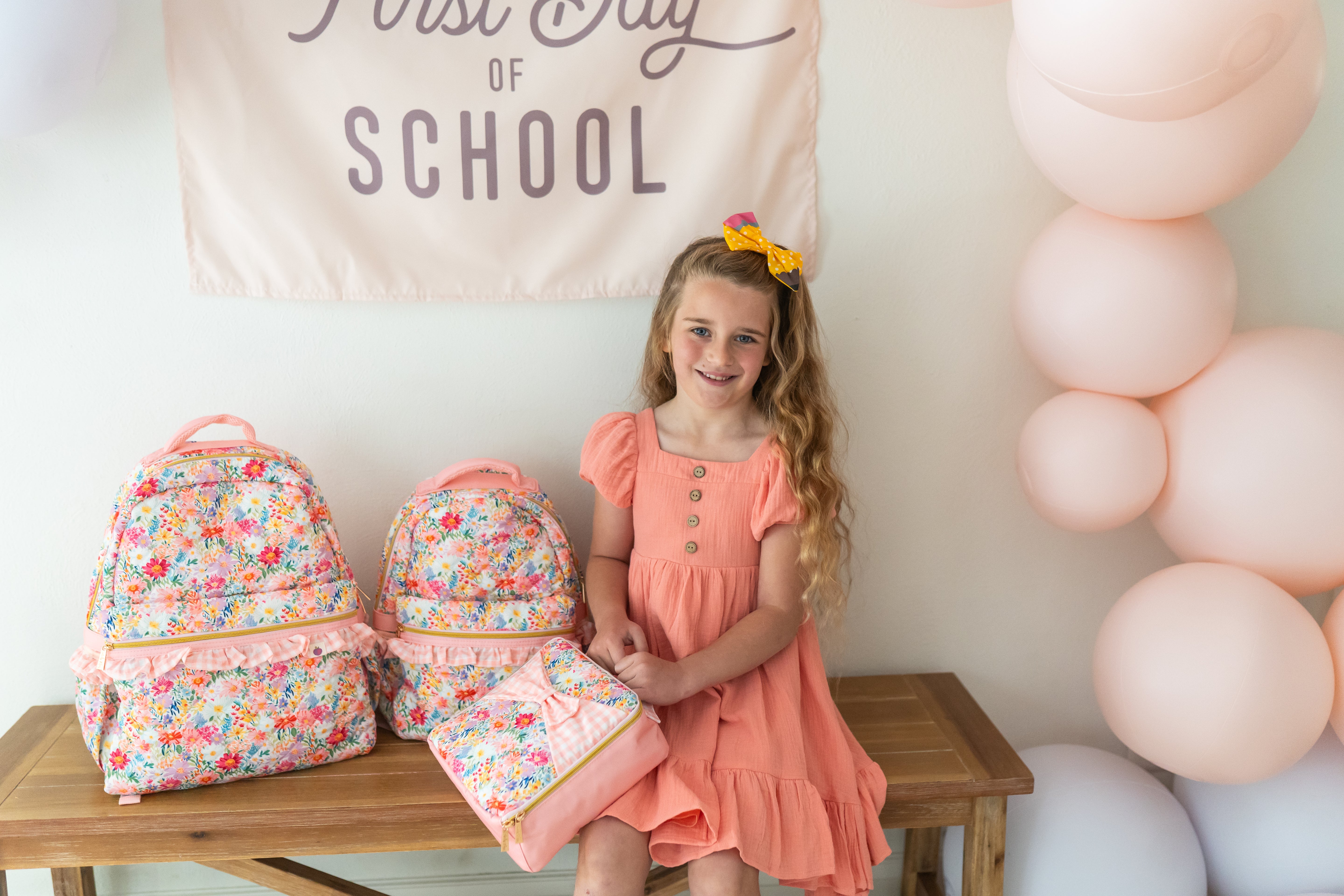 Quilted Mia Lunchbox - Wildflower Waltz