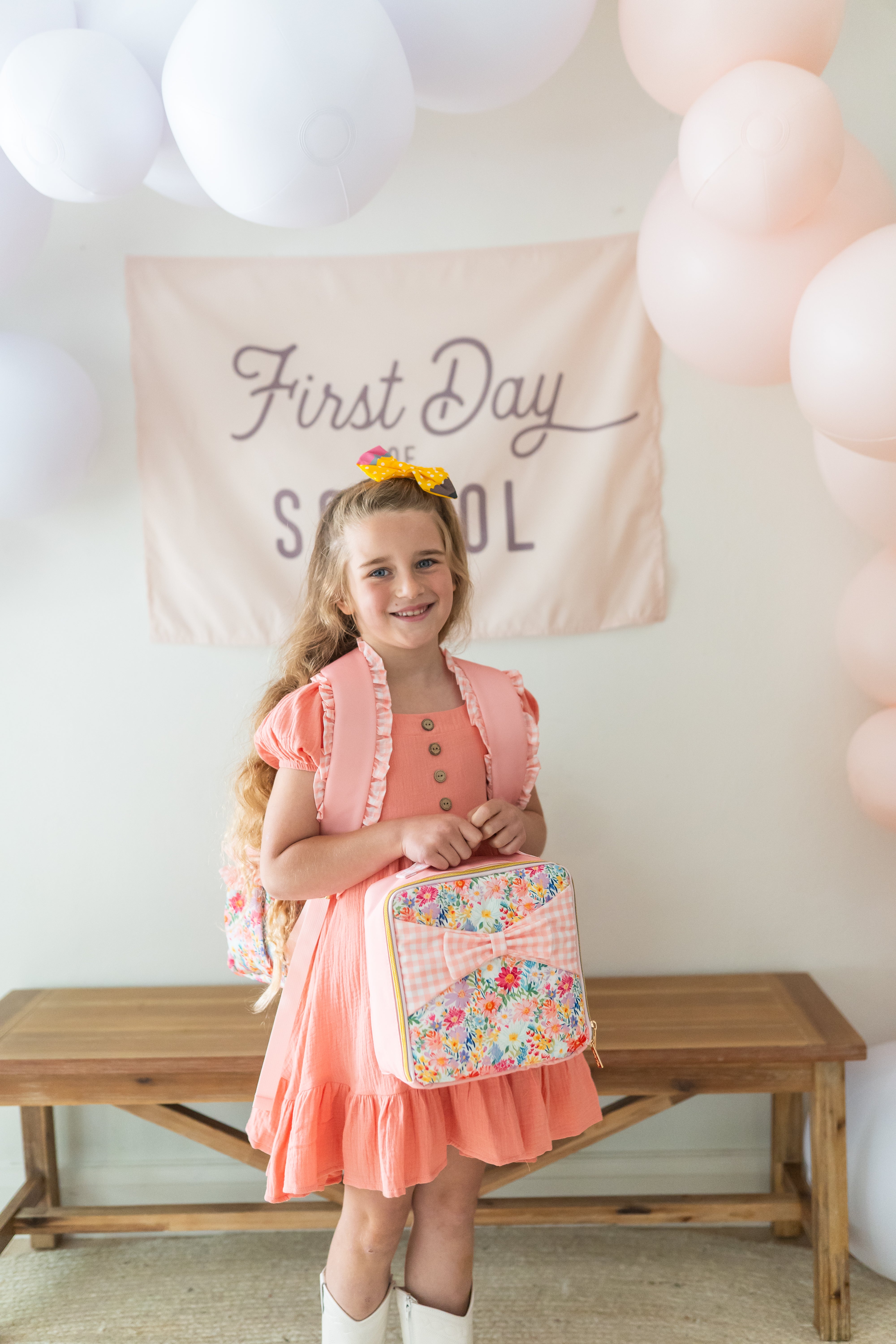 Quilted Mia Lunchbox - Wildflower Waltz