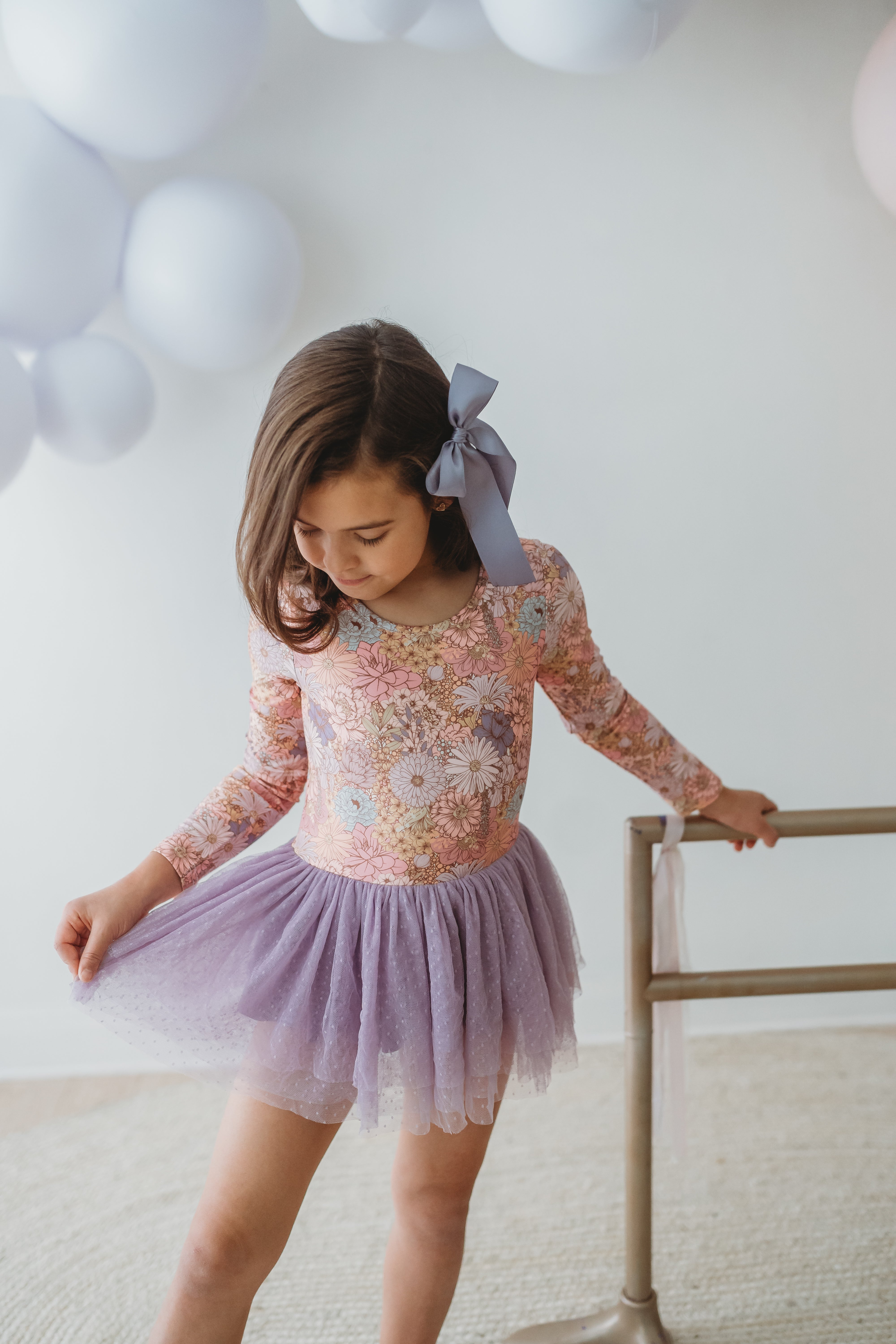 Farrah Leotard - Dusky Dahlia