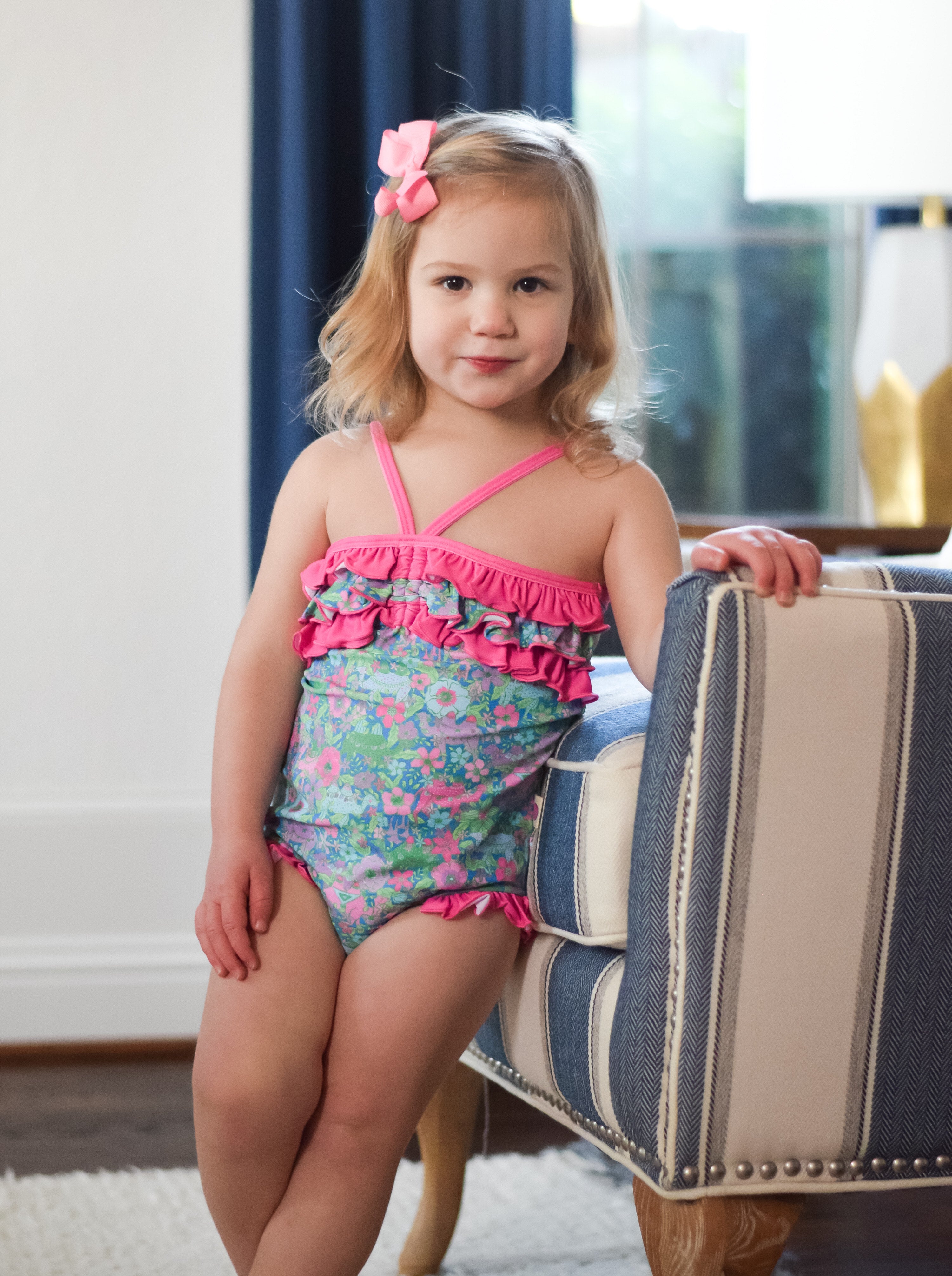 Rylie Swimsuit - Island Hibiscus