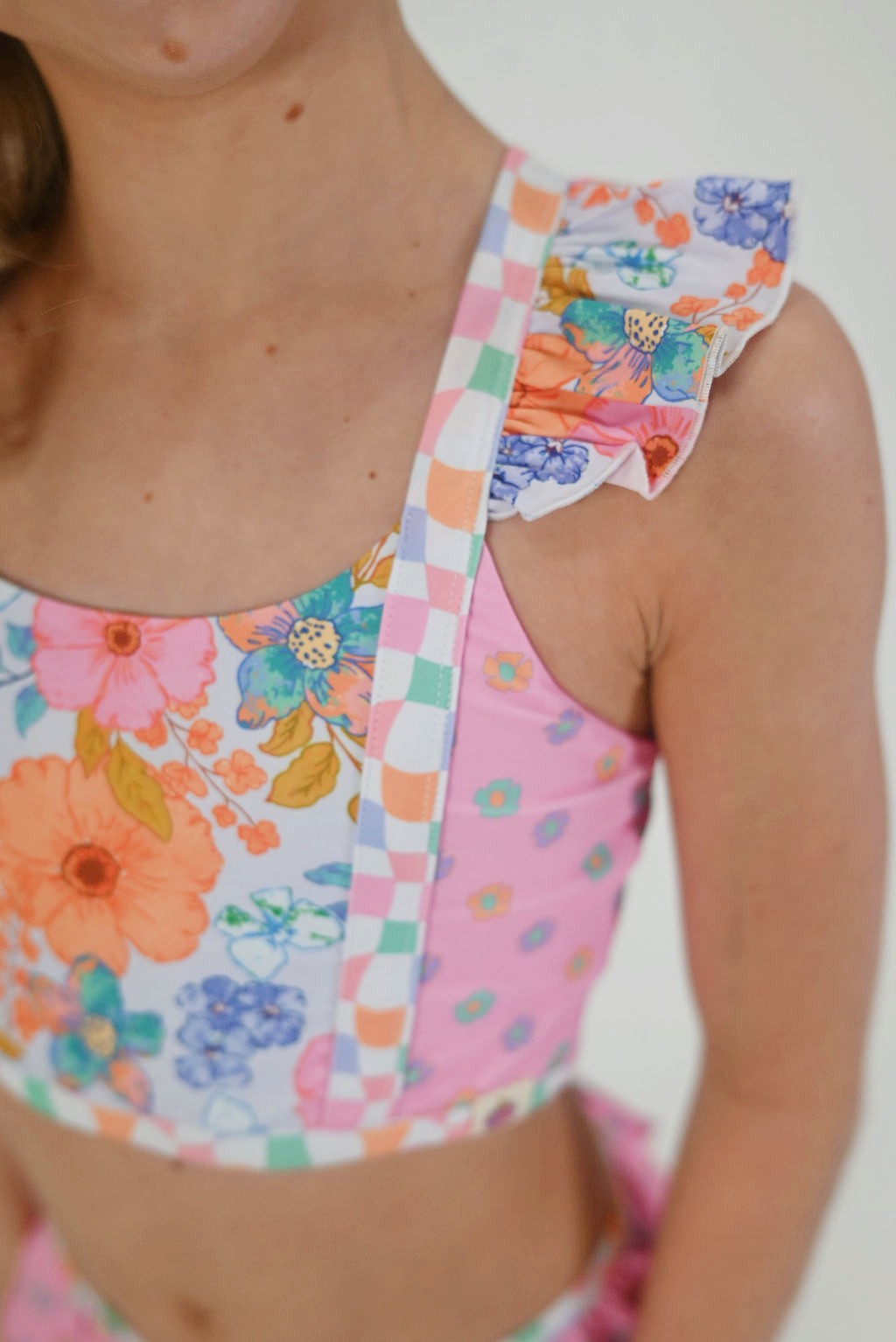 Nora Swimsuit - Flamingo Fantasy