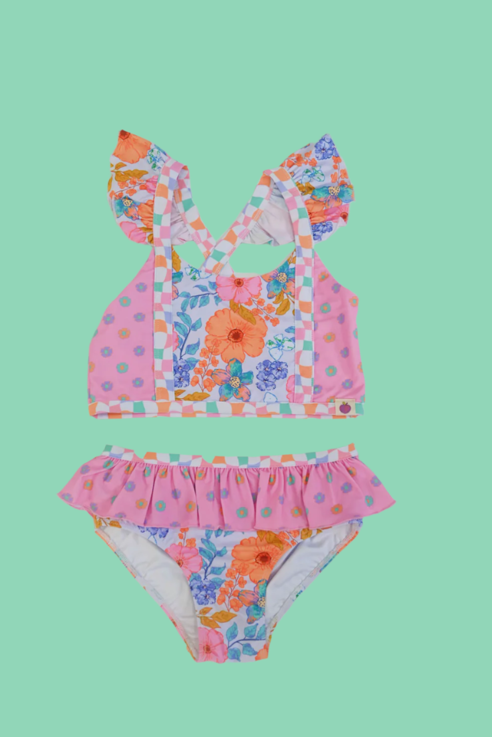 Nora Swimsuit - Flamingo Fantasy