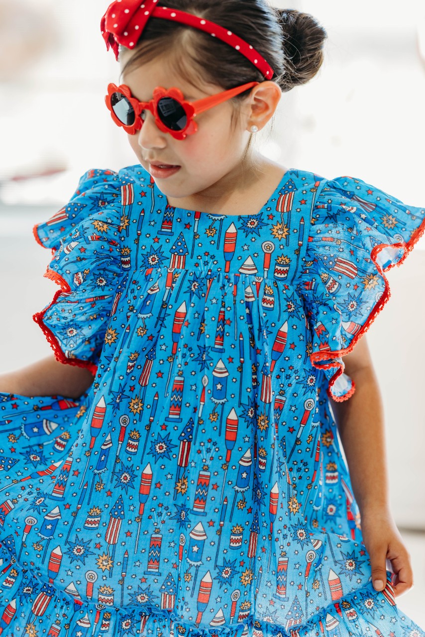 Nora Dress - Starburst Splendor