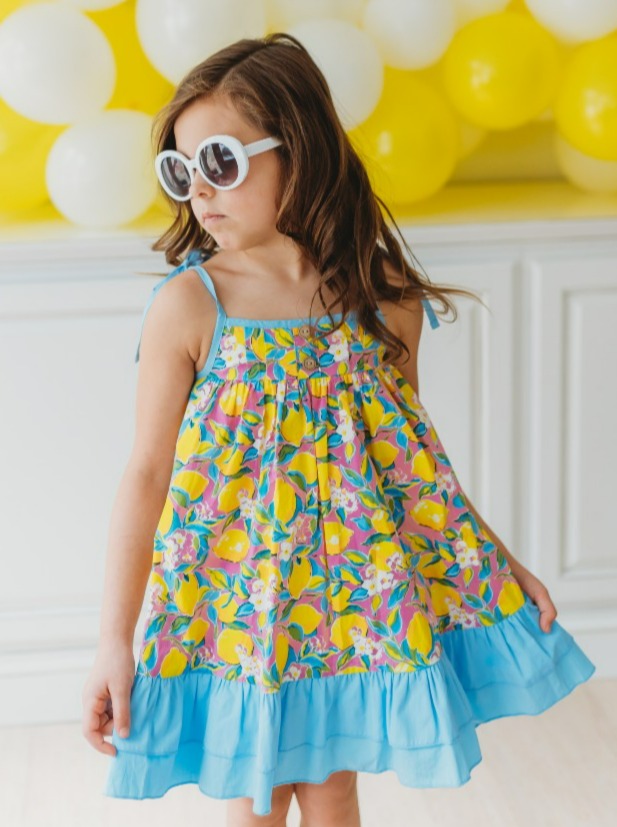 Stella Dress - Lemon Twist